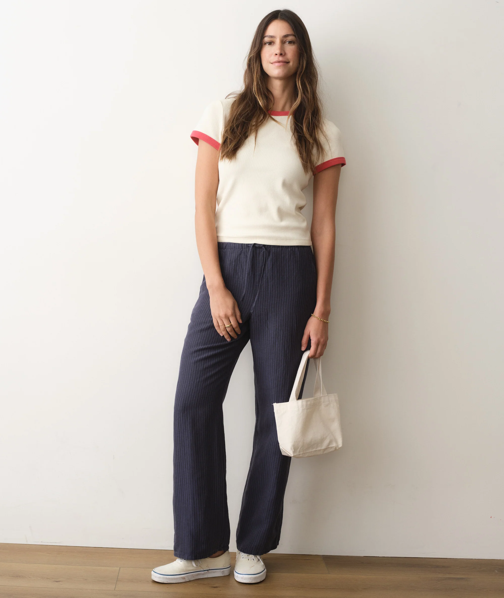 Lexi Rib Ringer Tee - Image 4