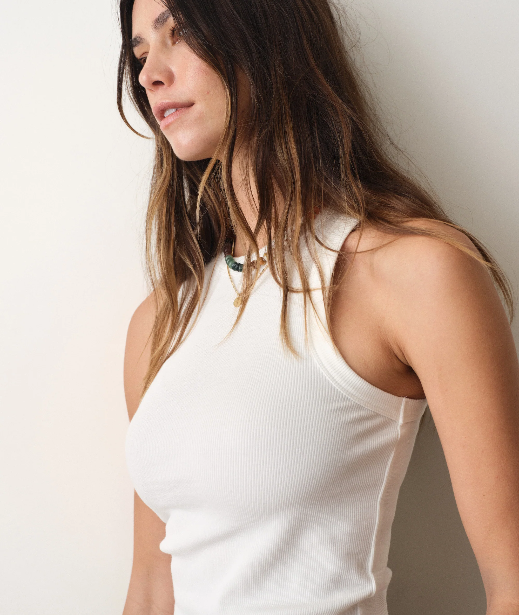Lexi Rib High Neck Tank - Image 4