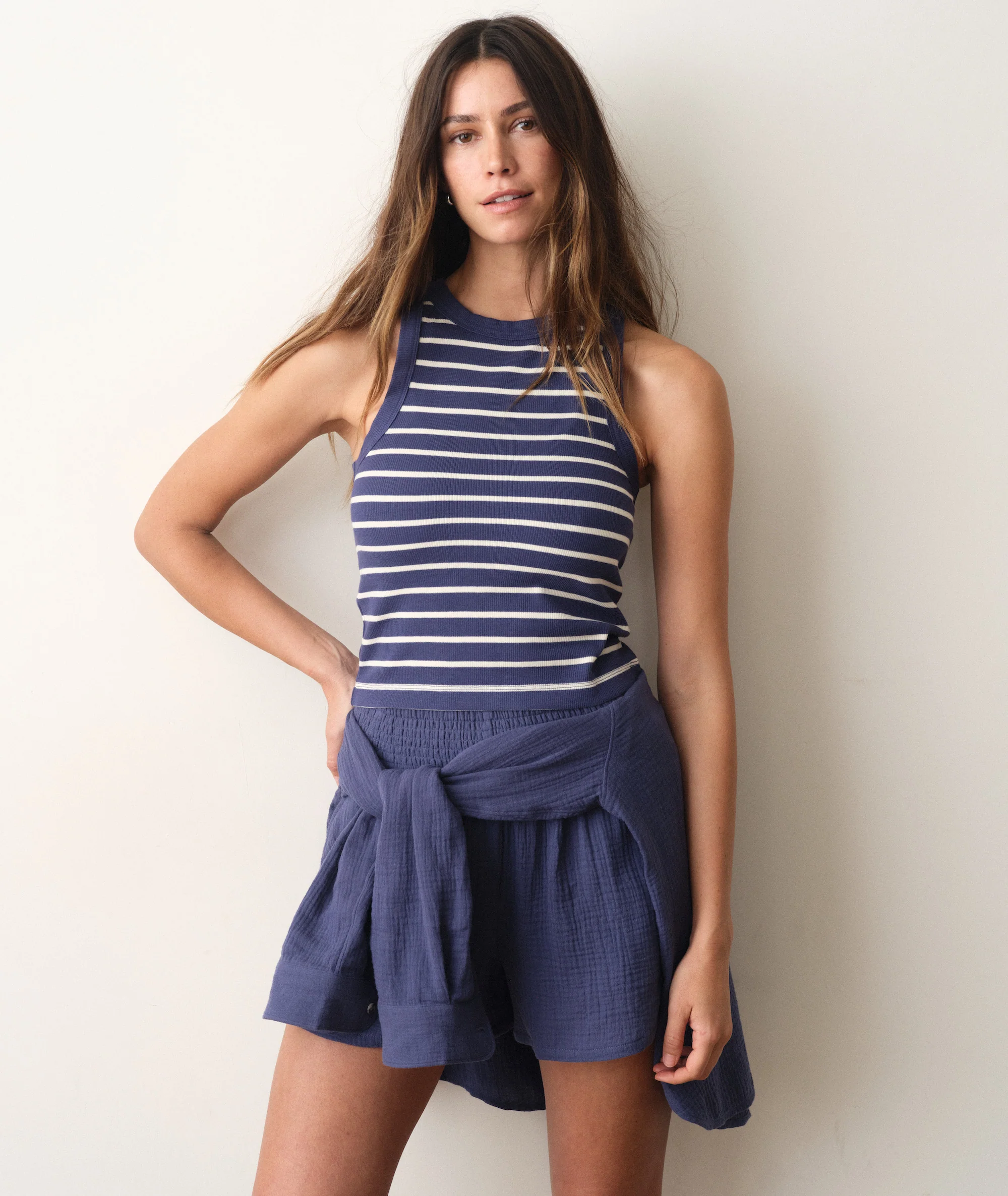 Lexi Rib High Neck Tank - Image 4