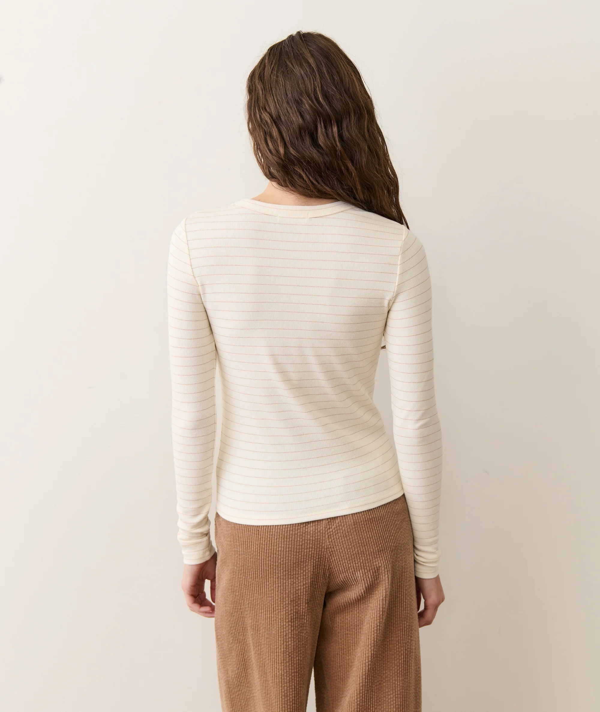 Lexi Rib Sun-In Longsleeve Crew Tee - Image 6