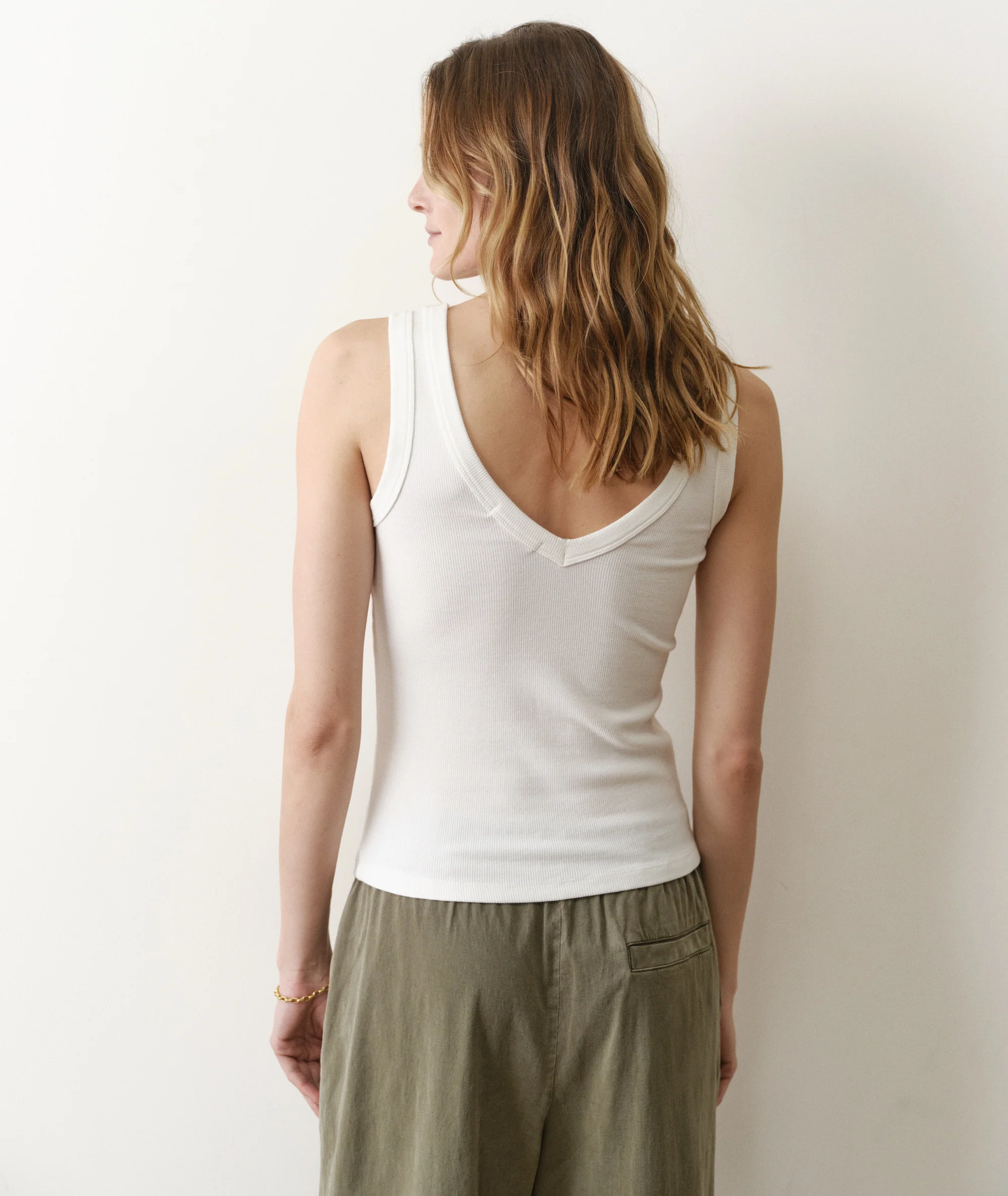 Lexi Rib V-Neck Tank - Image 6