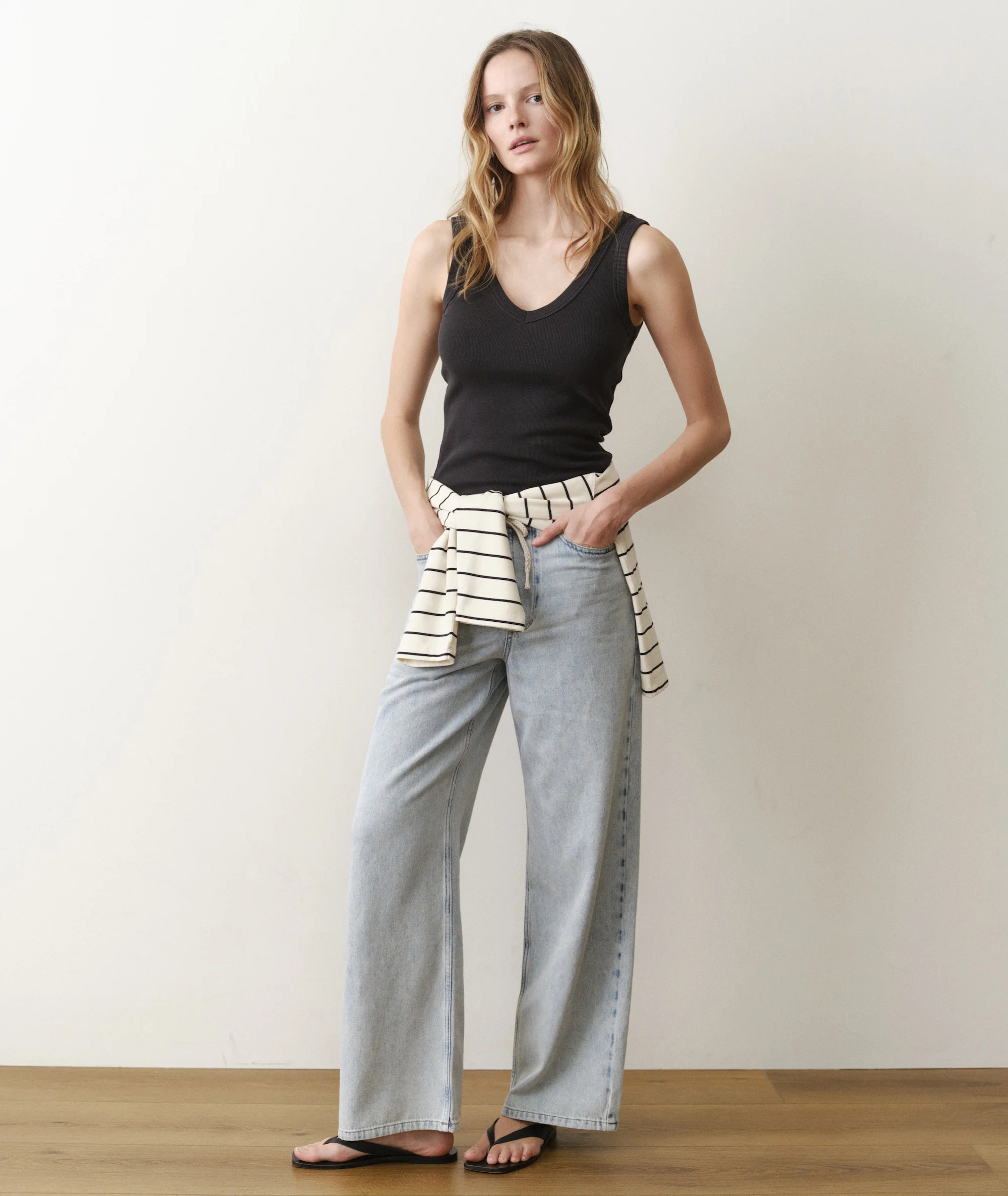 Lexi Rib V-Neck Tank - Image 4
