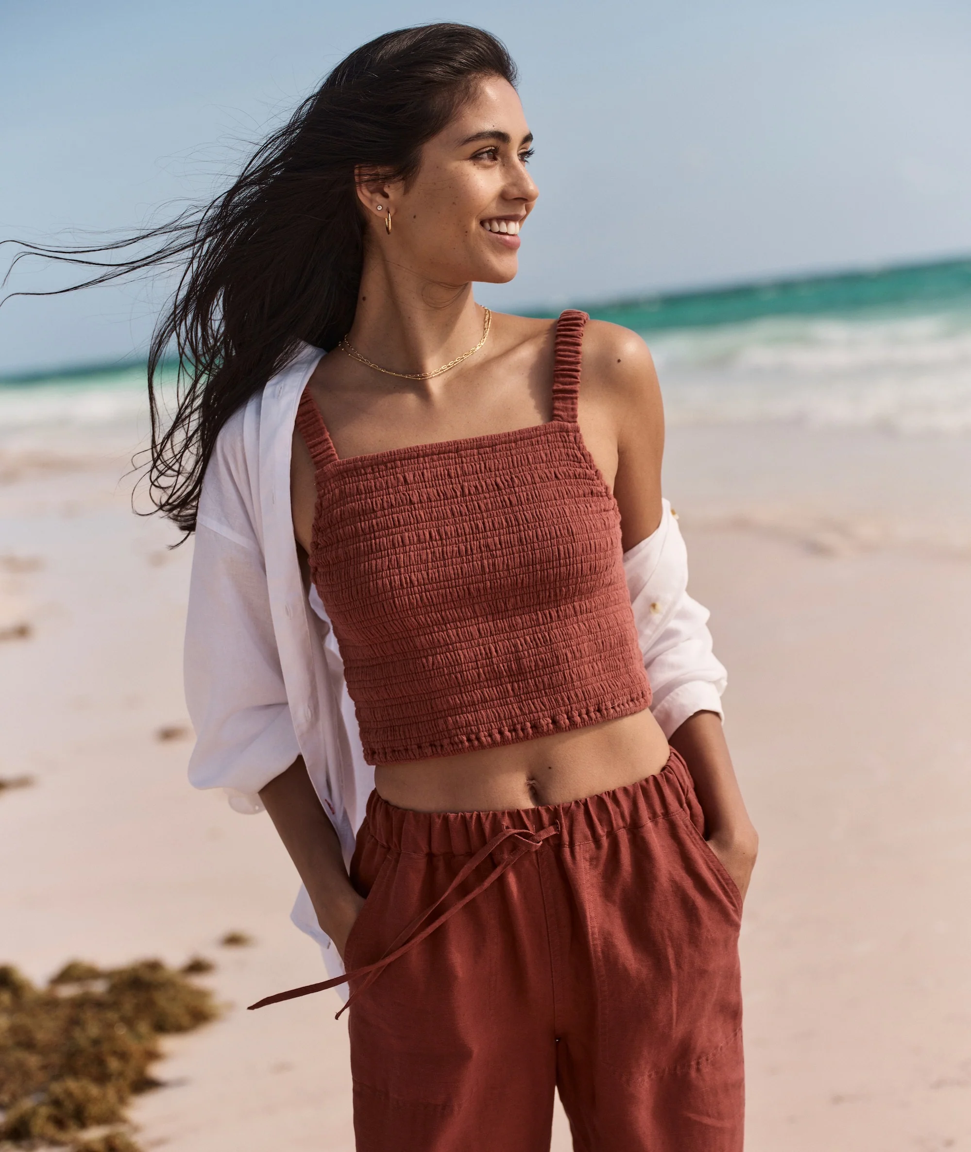 Lila Double Cloth Tank - Image 3