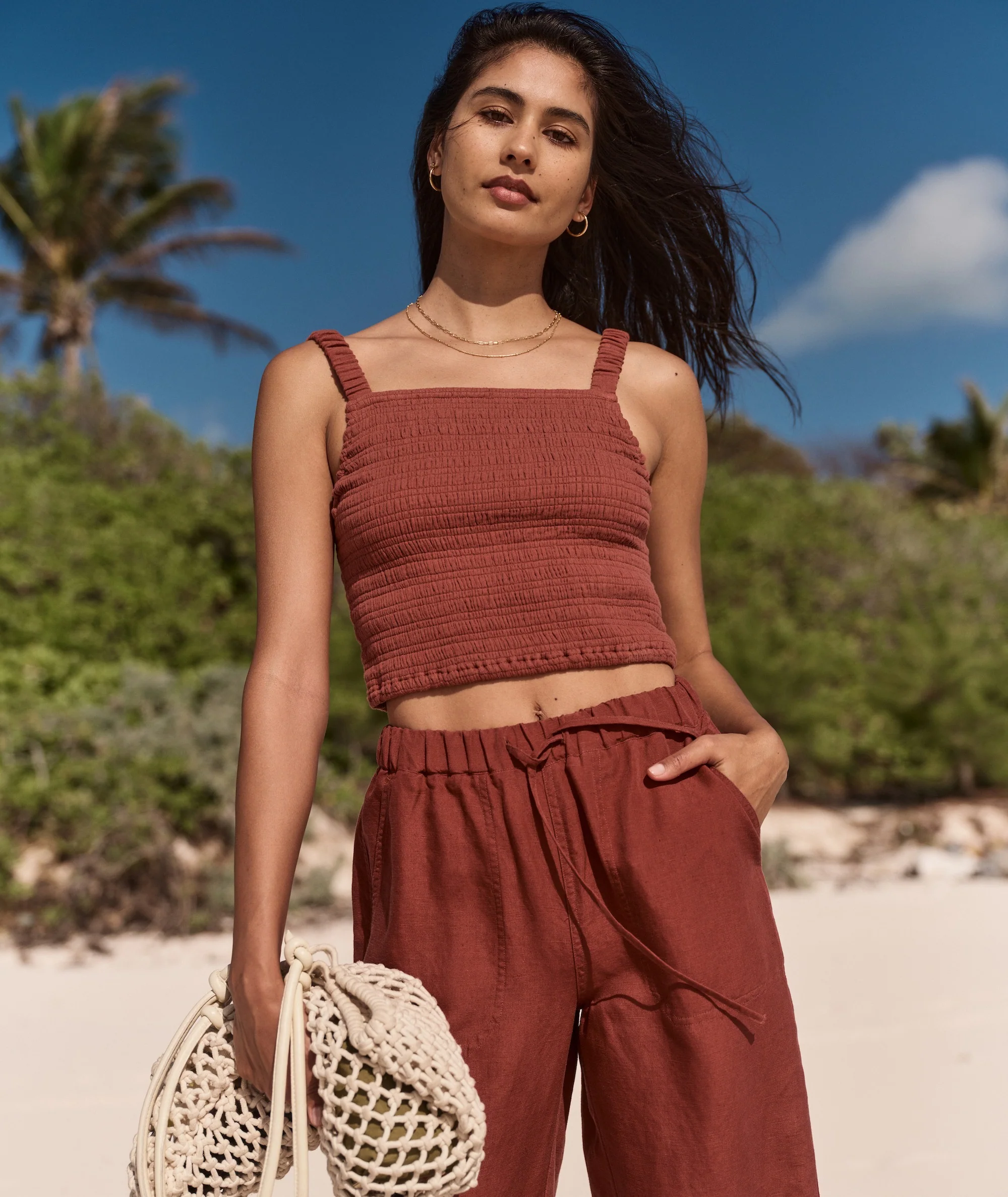 Lila Double Cloth Tank - Image 4