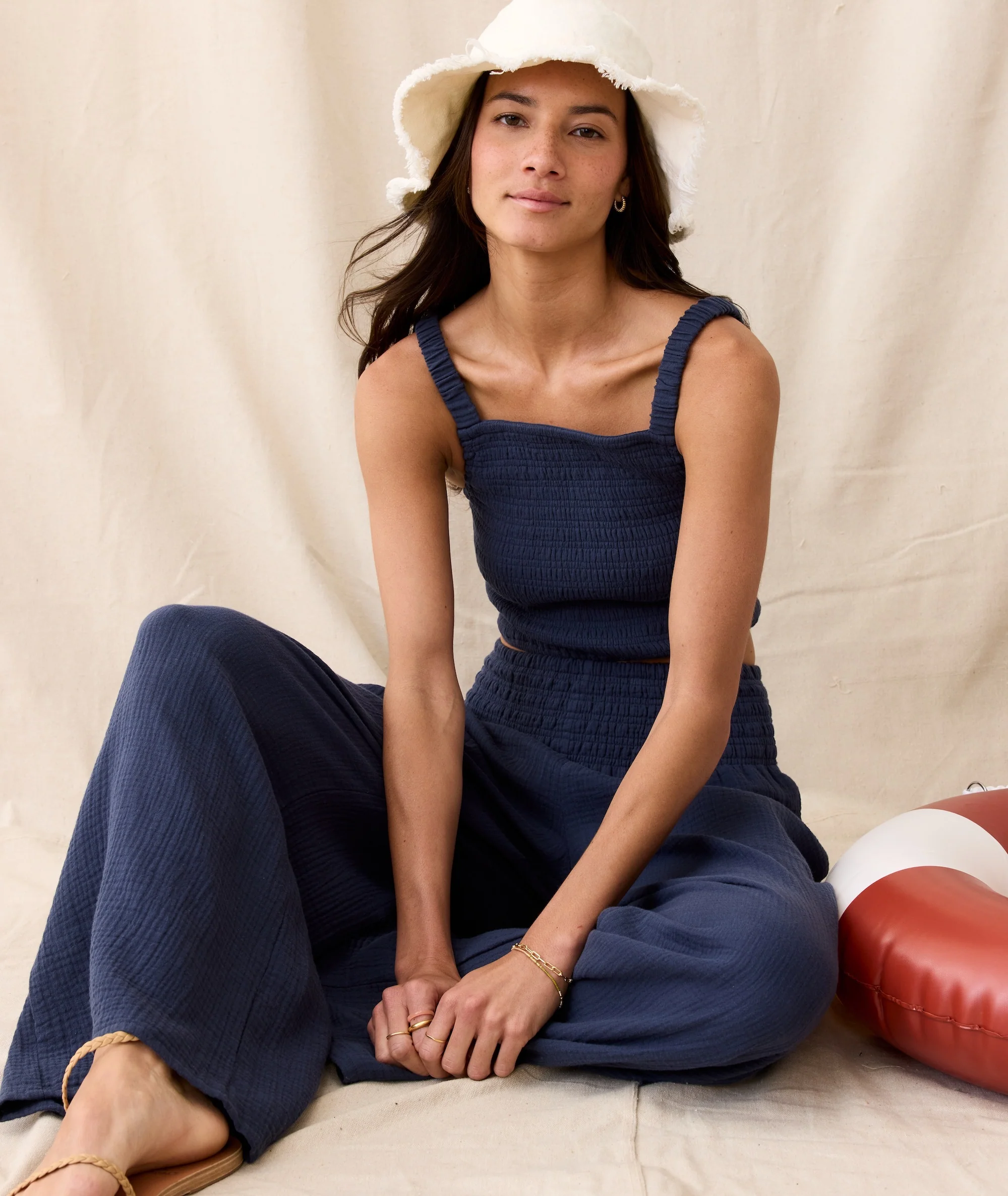 Lila Double Cloth Tank - Image 4