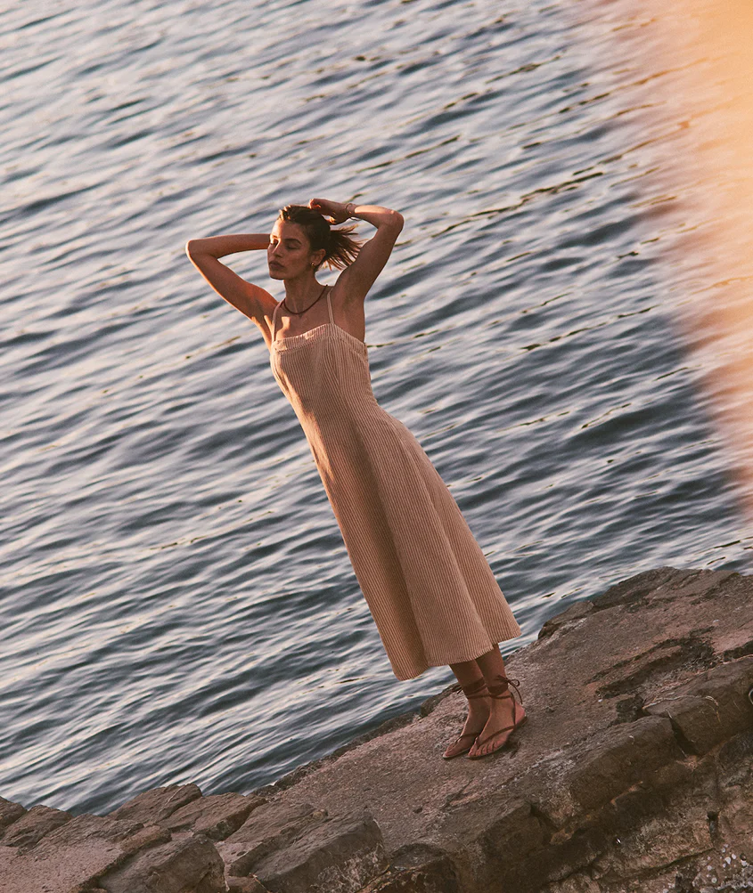 Lucia Linen Dress - Image 3