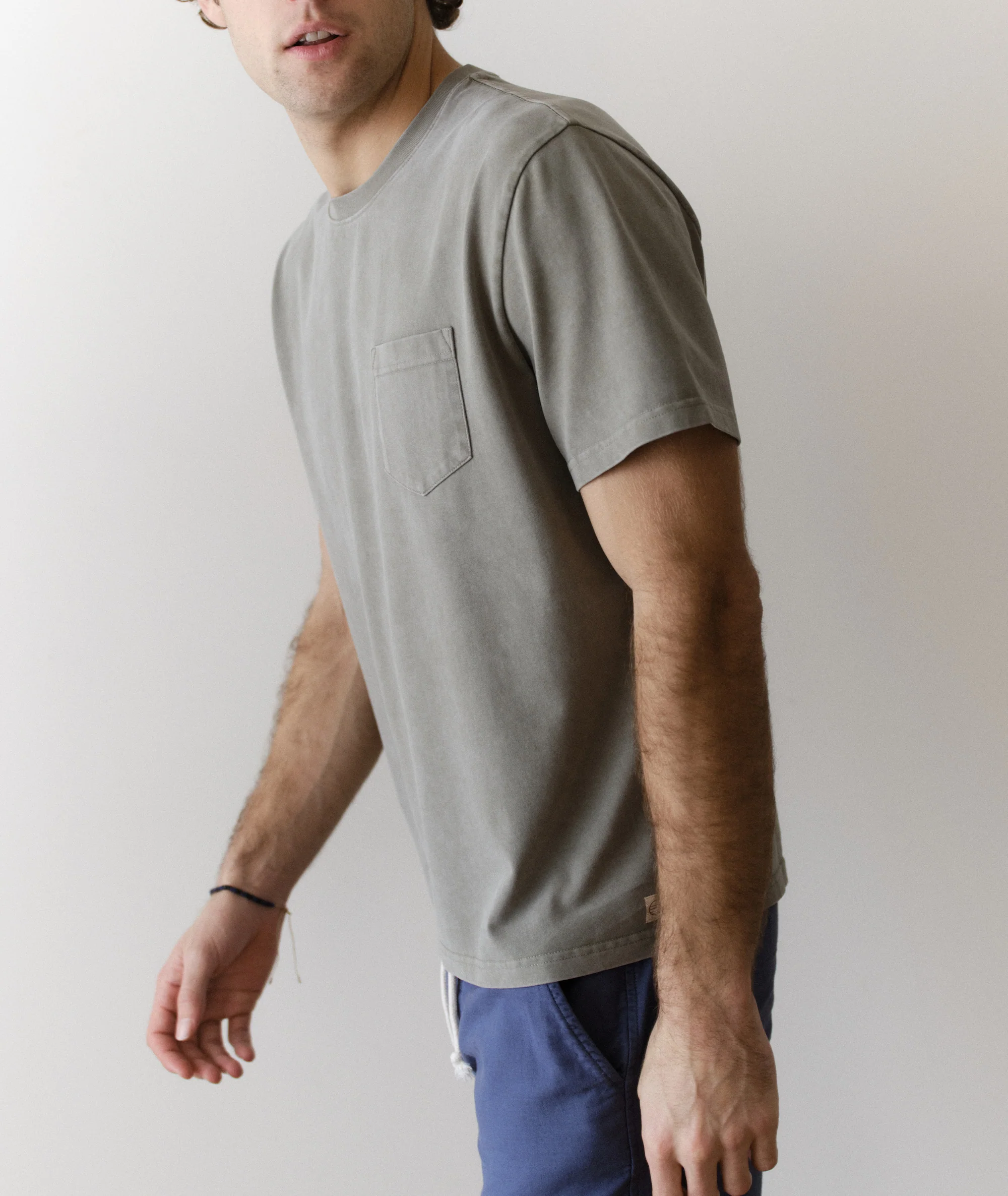 Luxe 250 Relaxed Pocket Tee - Image 5