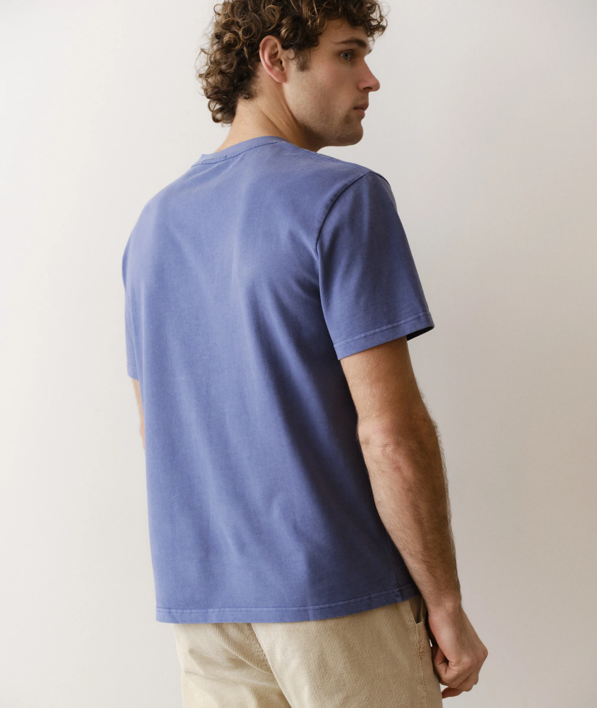 Luxe 250 Relaxed Pocket Tee - Image 6