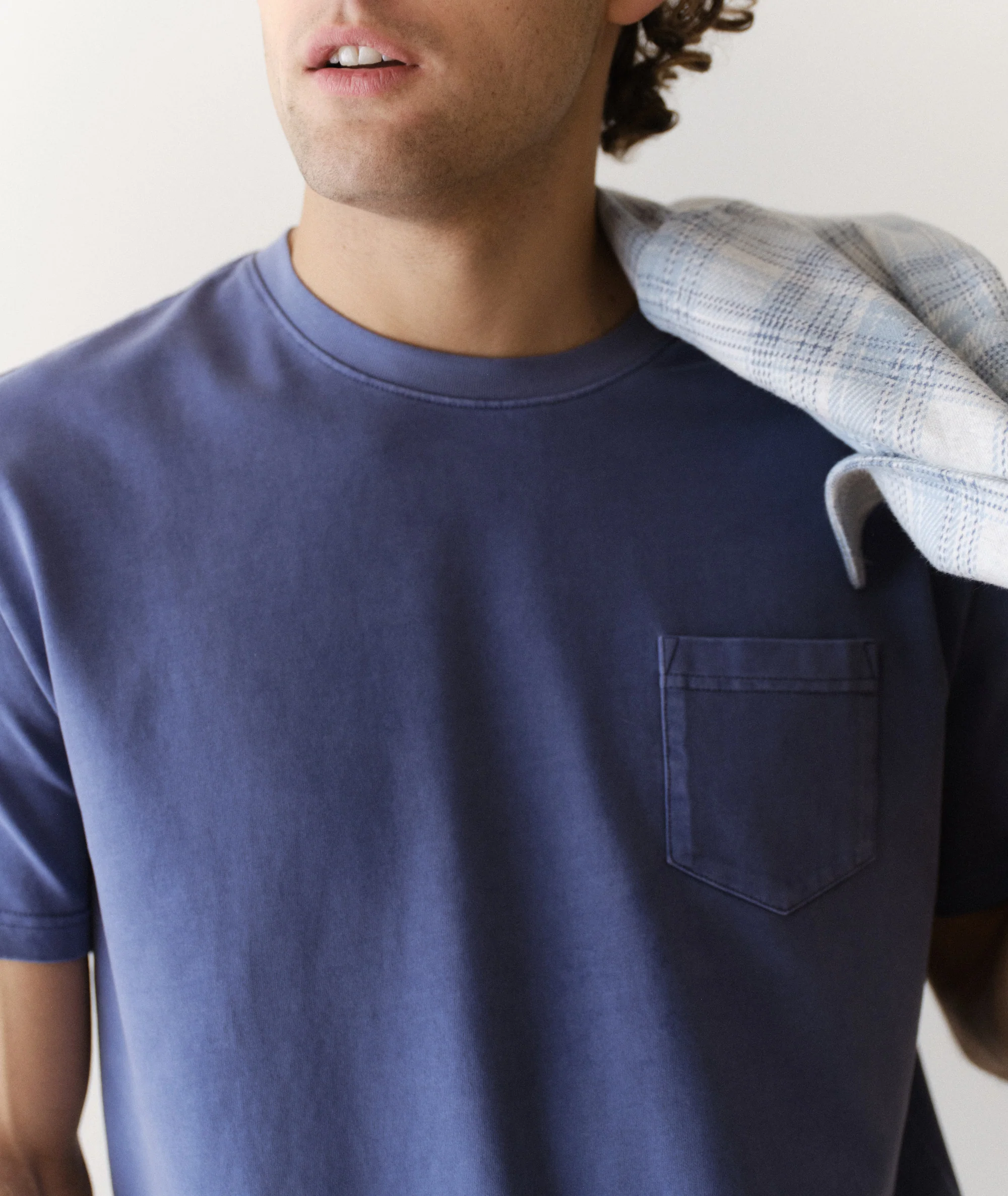 Luxe 250 Relaxed Pocket Tee - Image 7