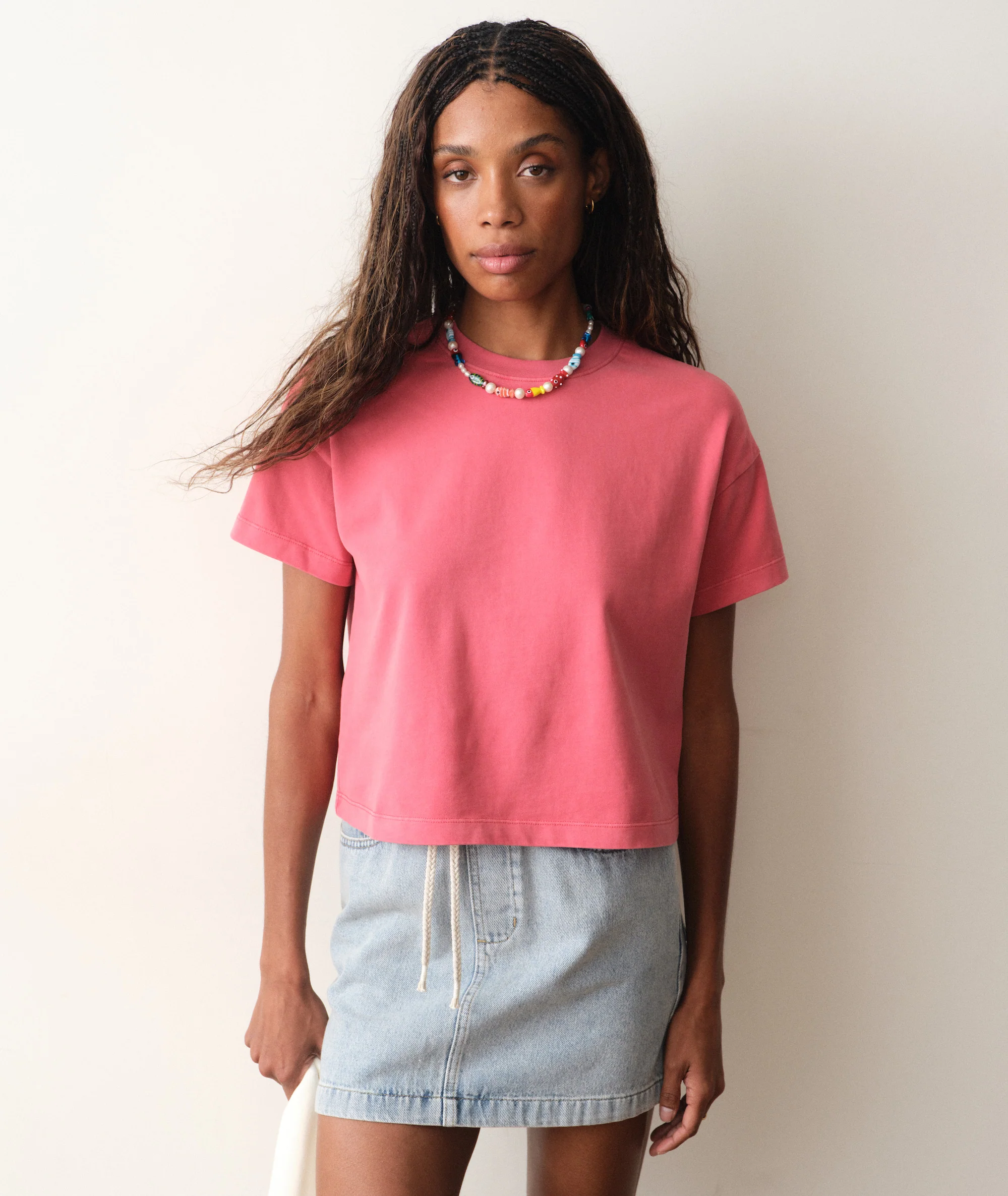 Luxe Sueded Tee - Image 2