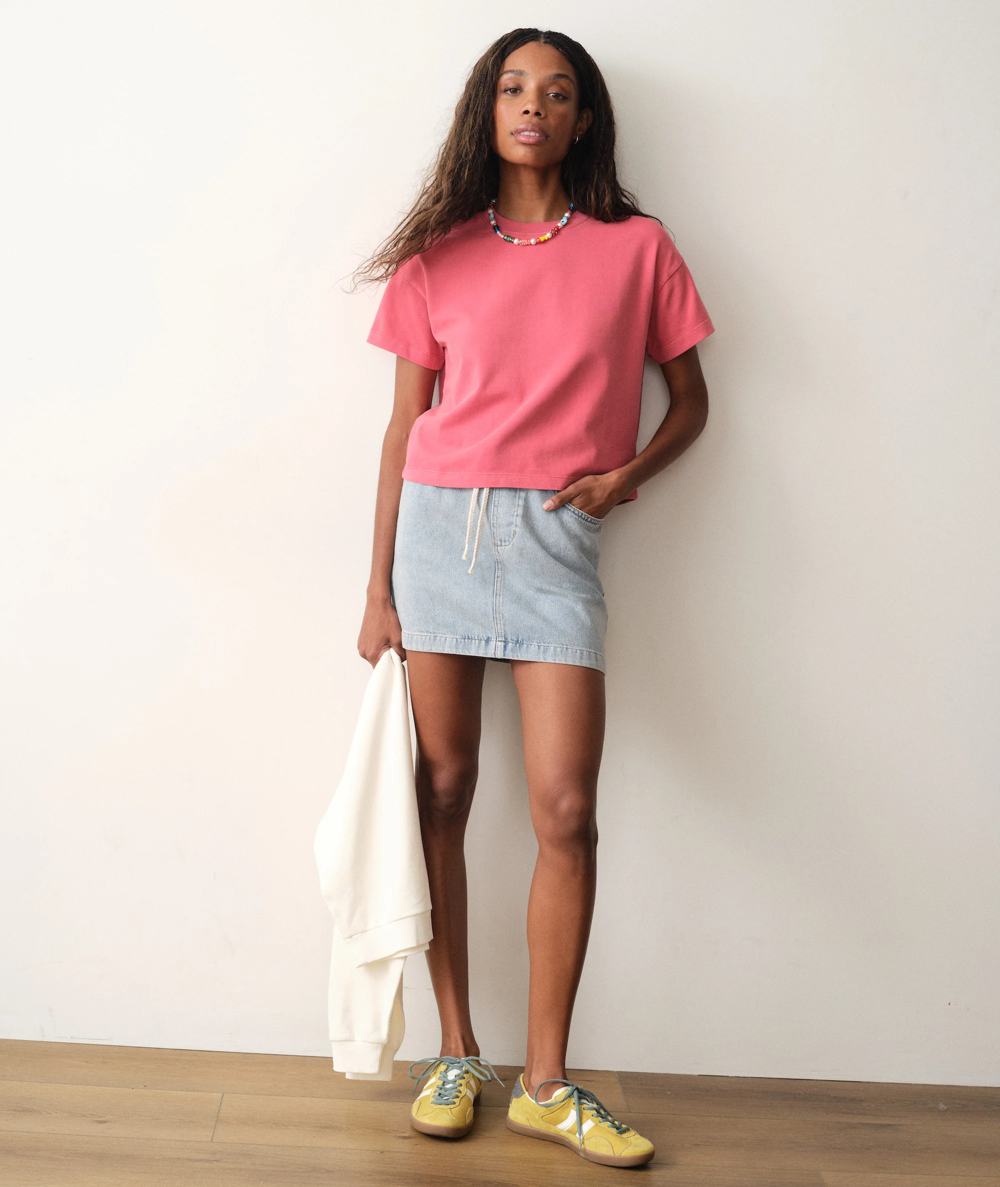Luxe Sueded Tee - Image 4