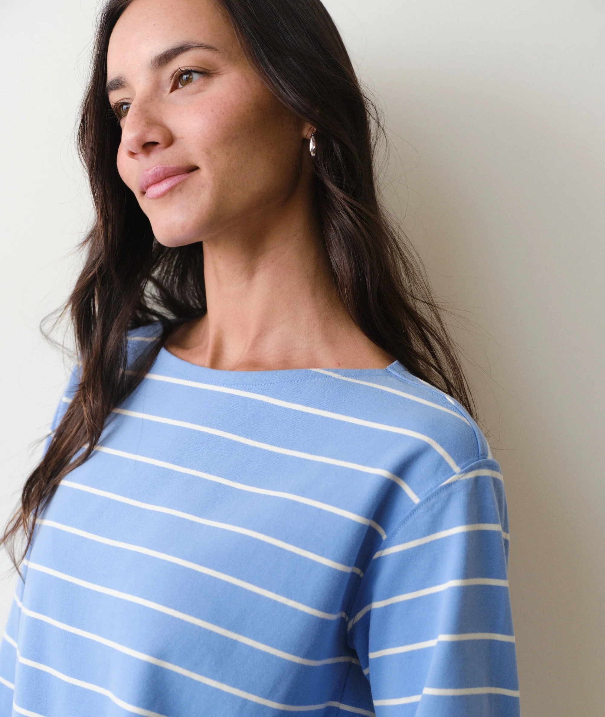 Luxe Sueded Mariner Tee - Image 5