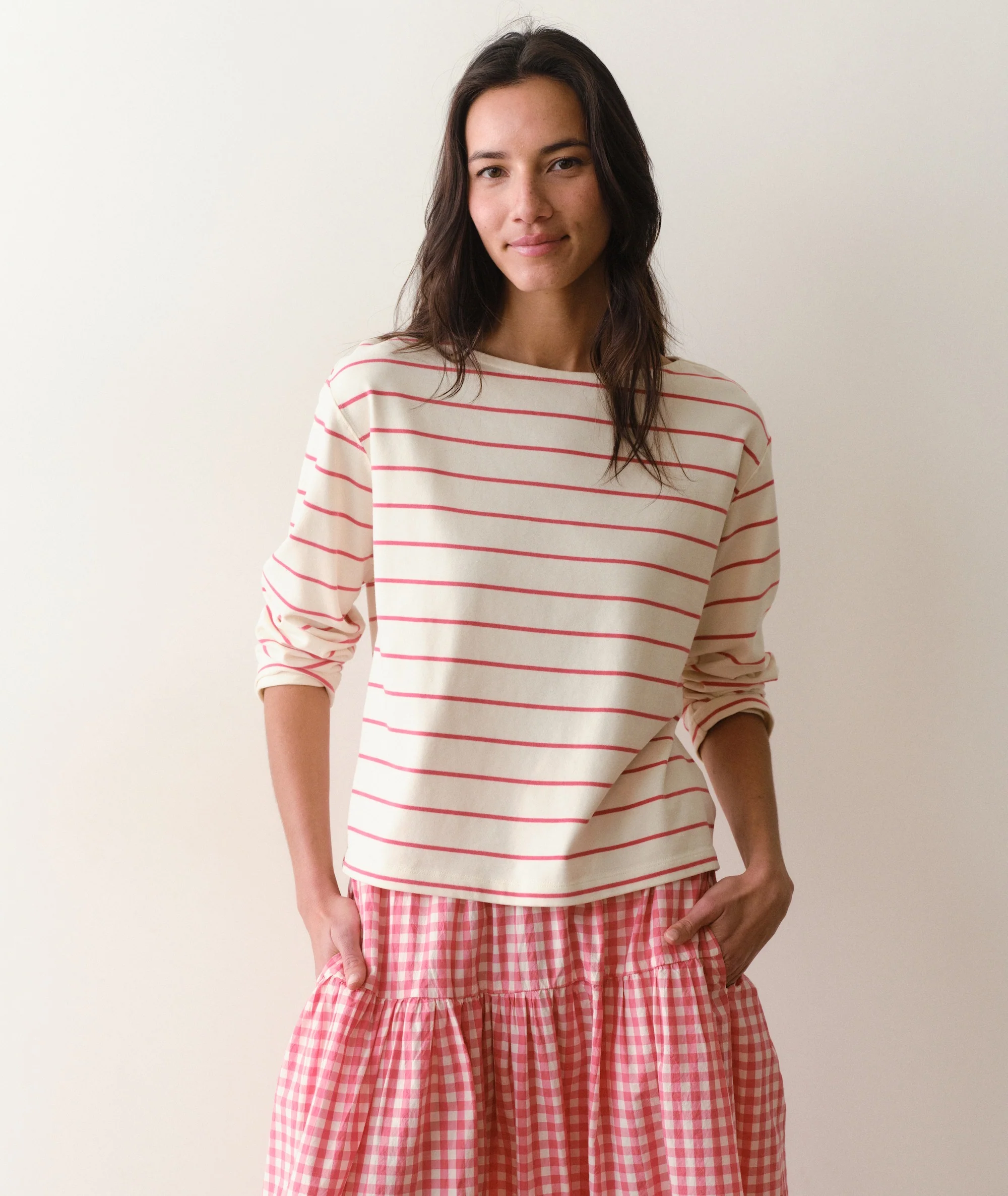 Luxe Sueded Mariner Tee - Image 3