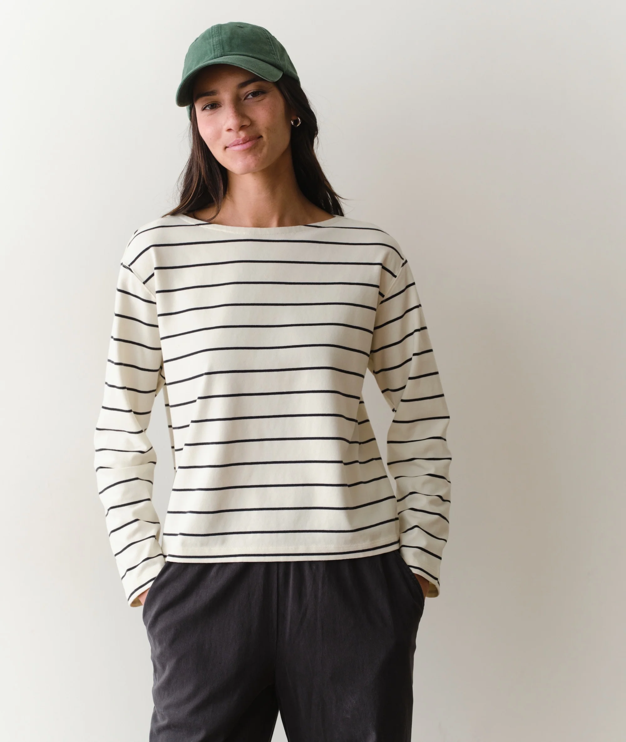 Luxe Sueded Mariner Tee - Image 2