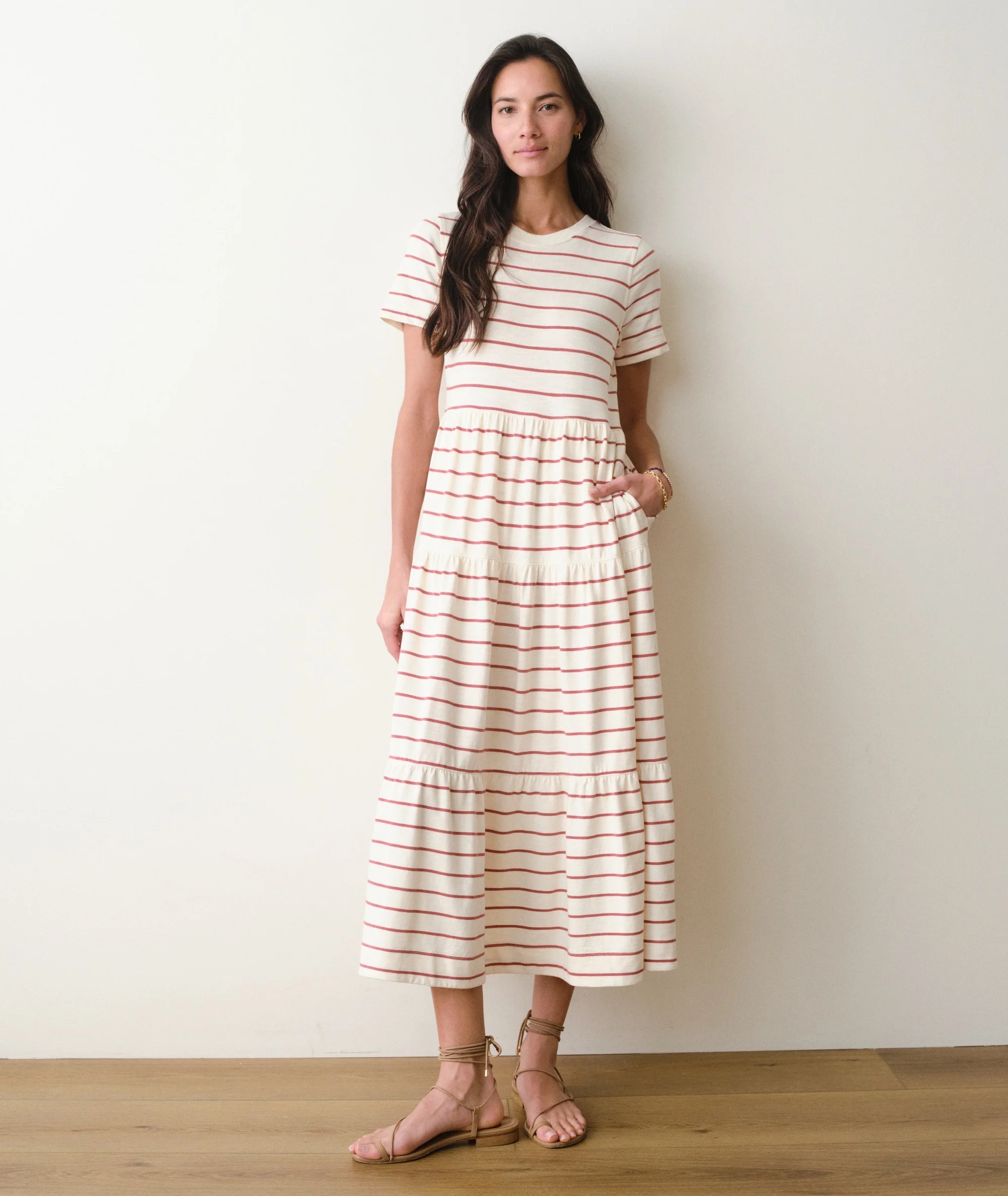 Luxe Sueded Midi Dress - Image 4