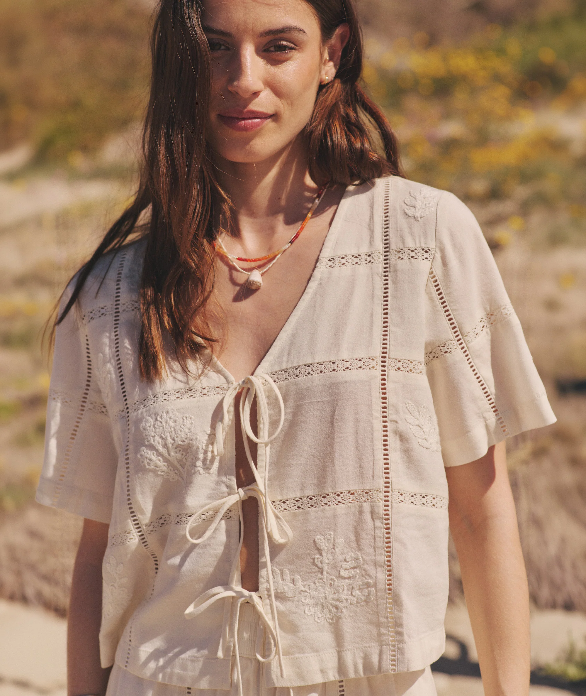 Marella Embroidered Top - Image 2