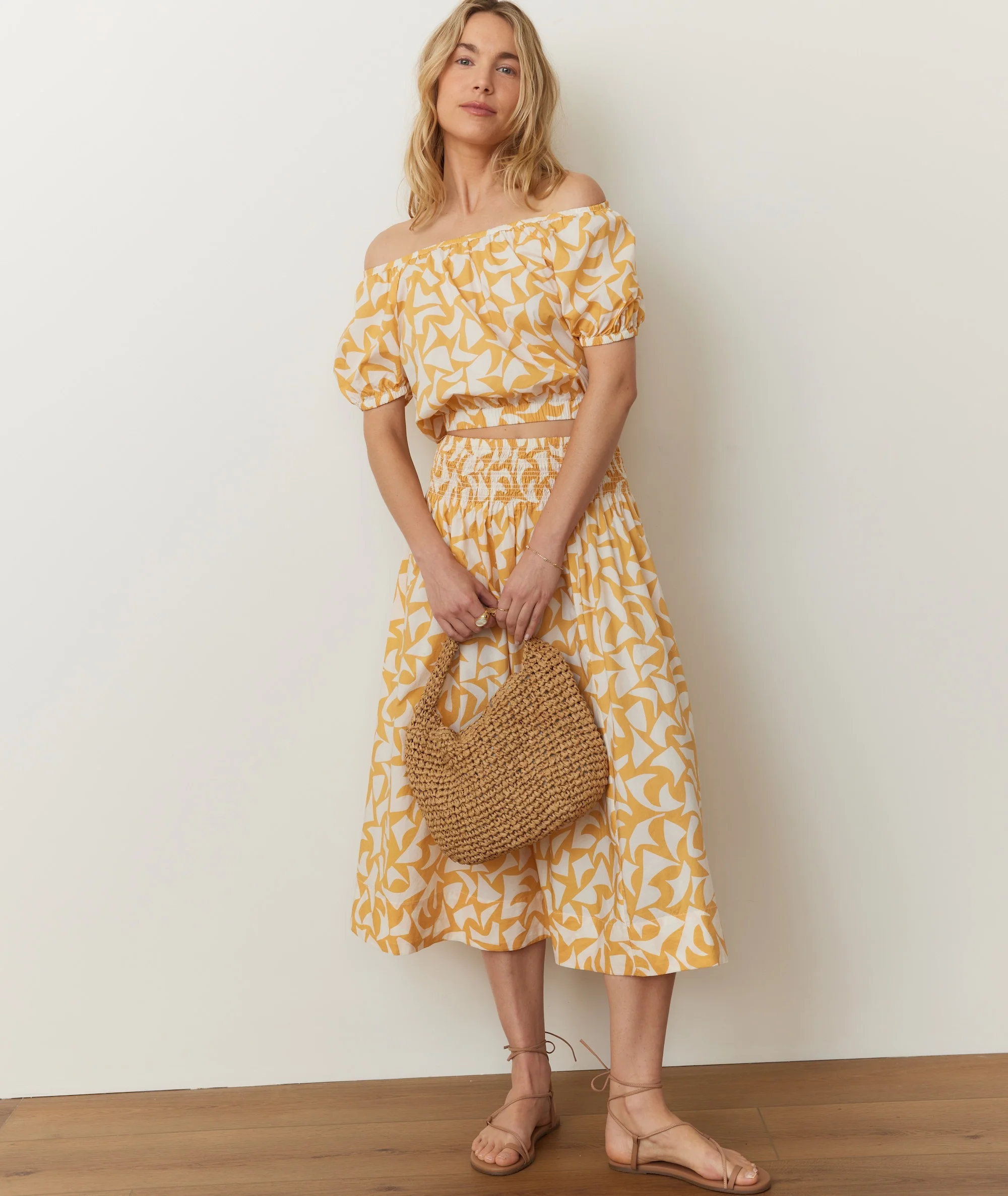 Marella Poplin Crop Blouse - Image 4