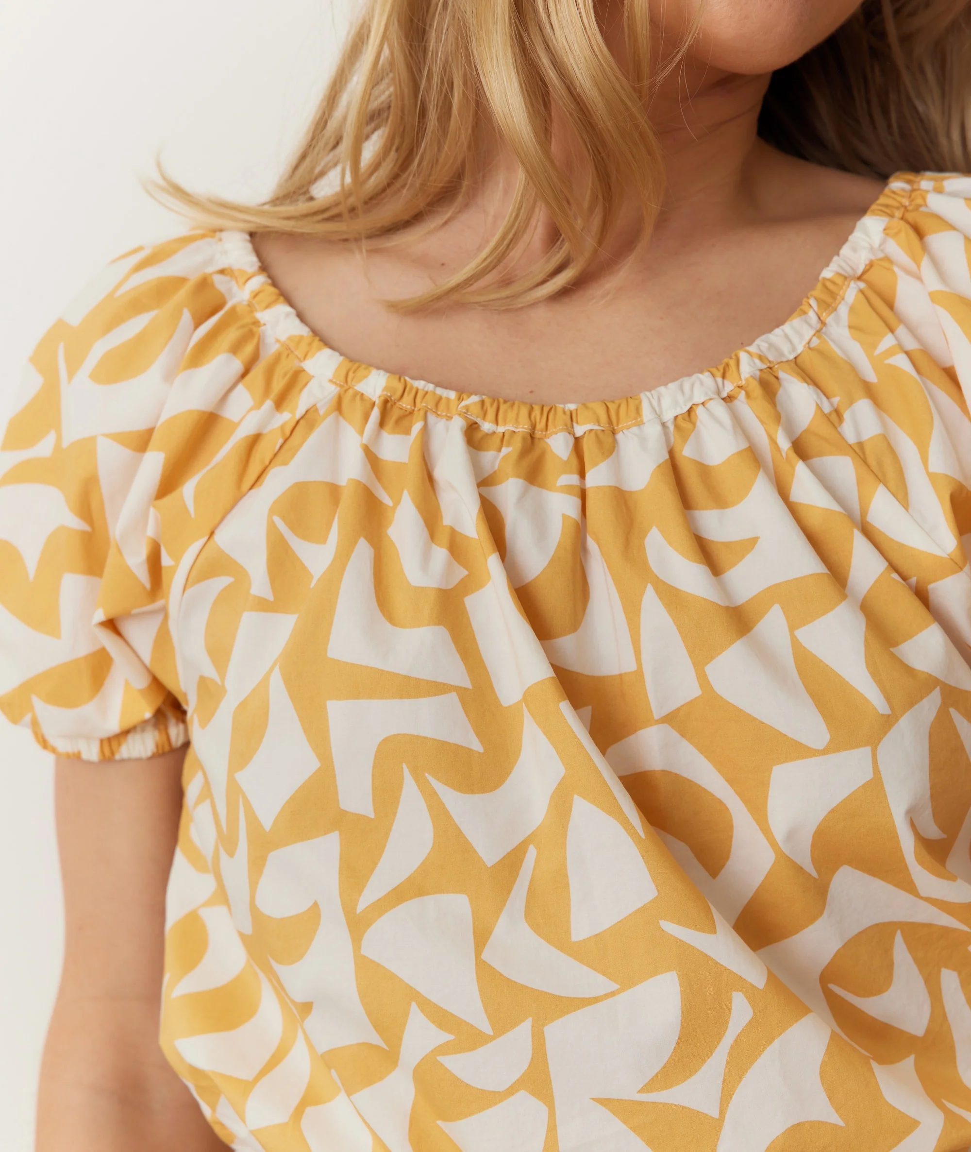 Marella Poplin Crop Blouse - Image 5