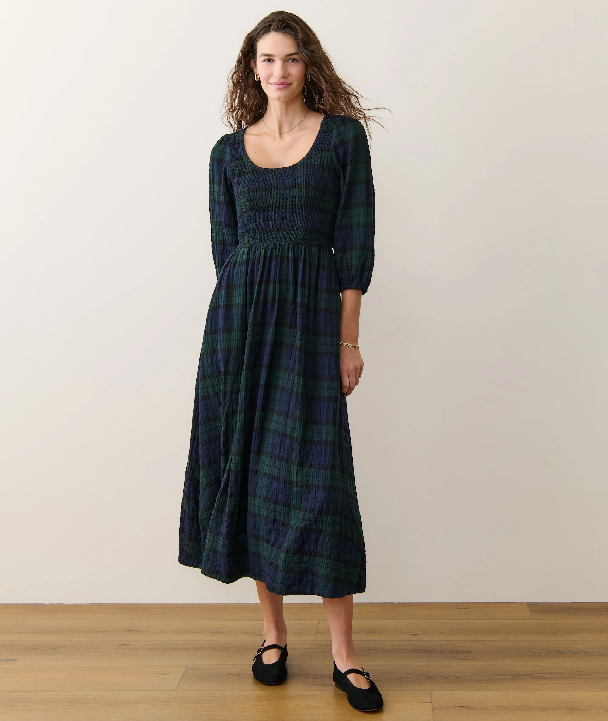 Mari Smocked Dress