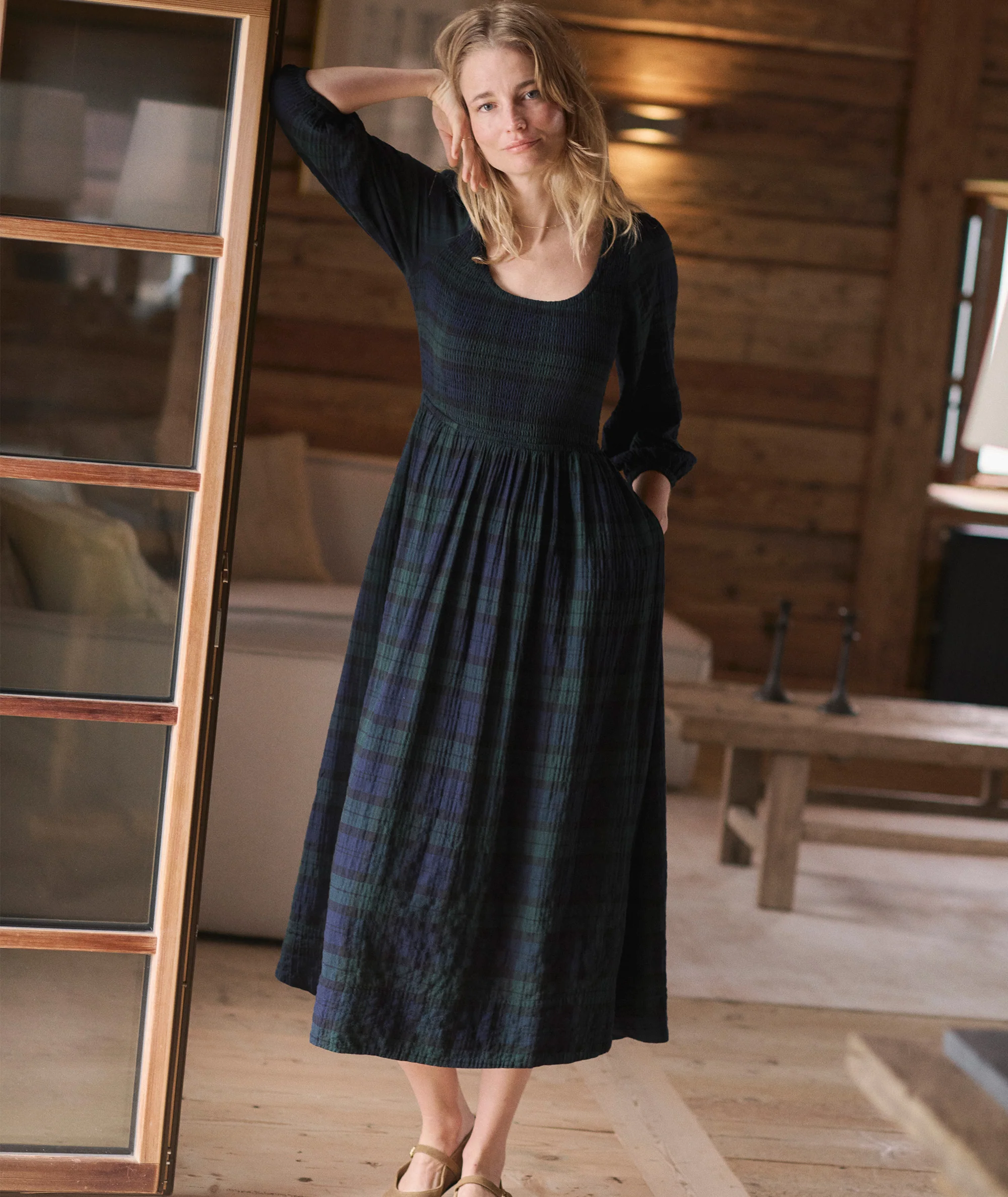 Mari Smocked Dress - Image 2