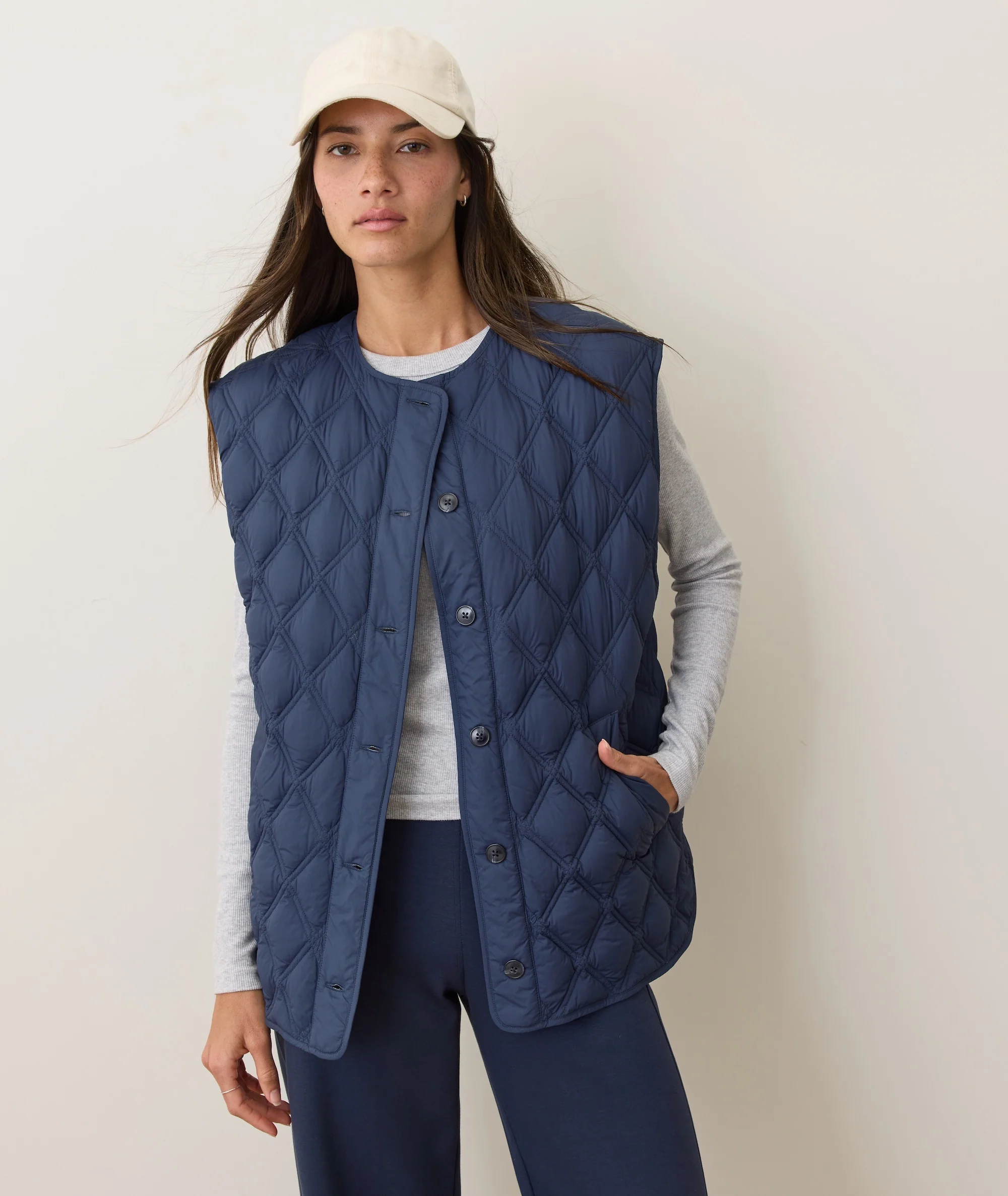 Marina Quilted Vest - Image 3