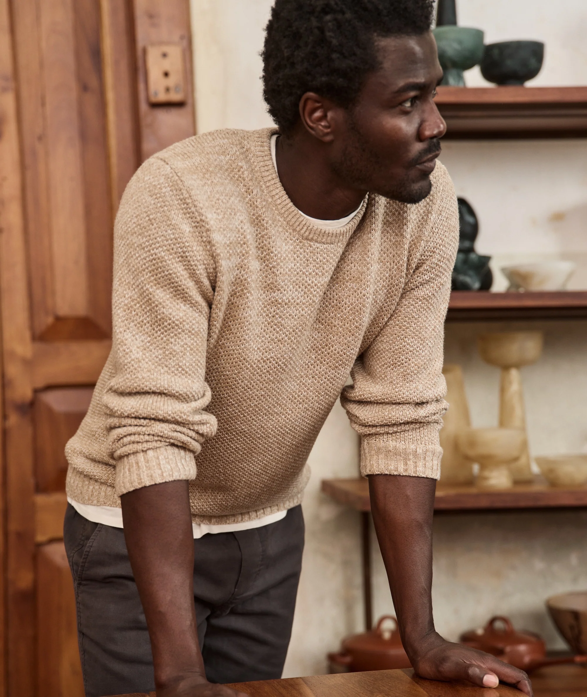 Marl Crew Sweater - Image 4
