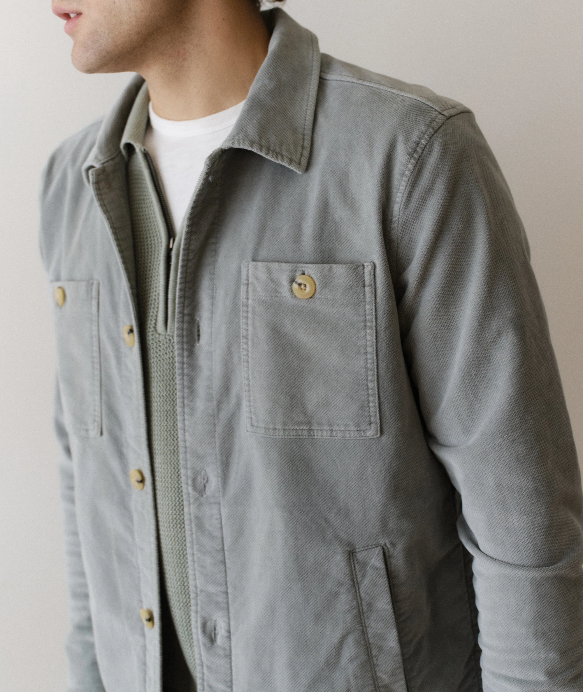 Max Moleskin Overshirt - Image 4
