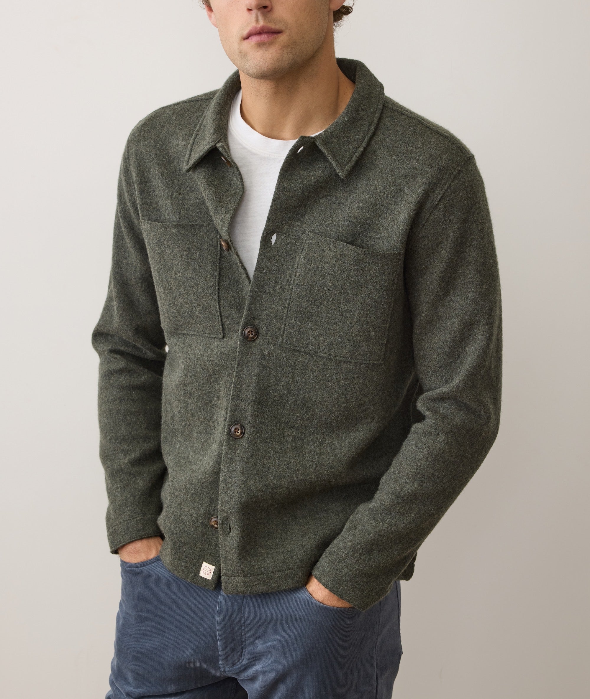Mendocino Wool Overshirt - Image 3