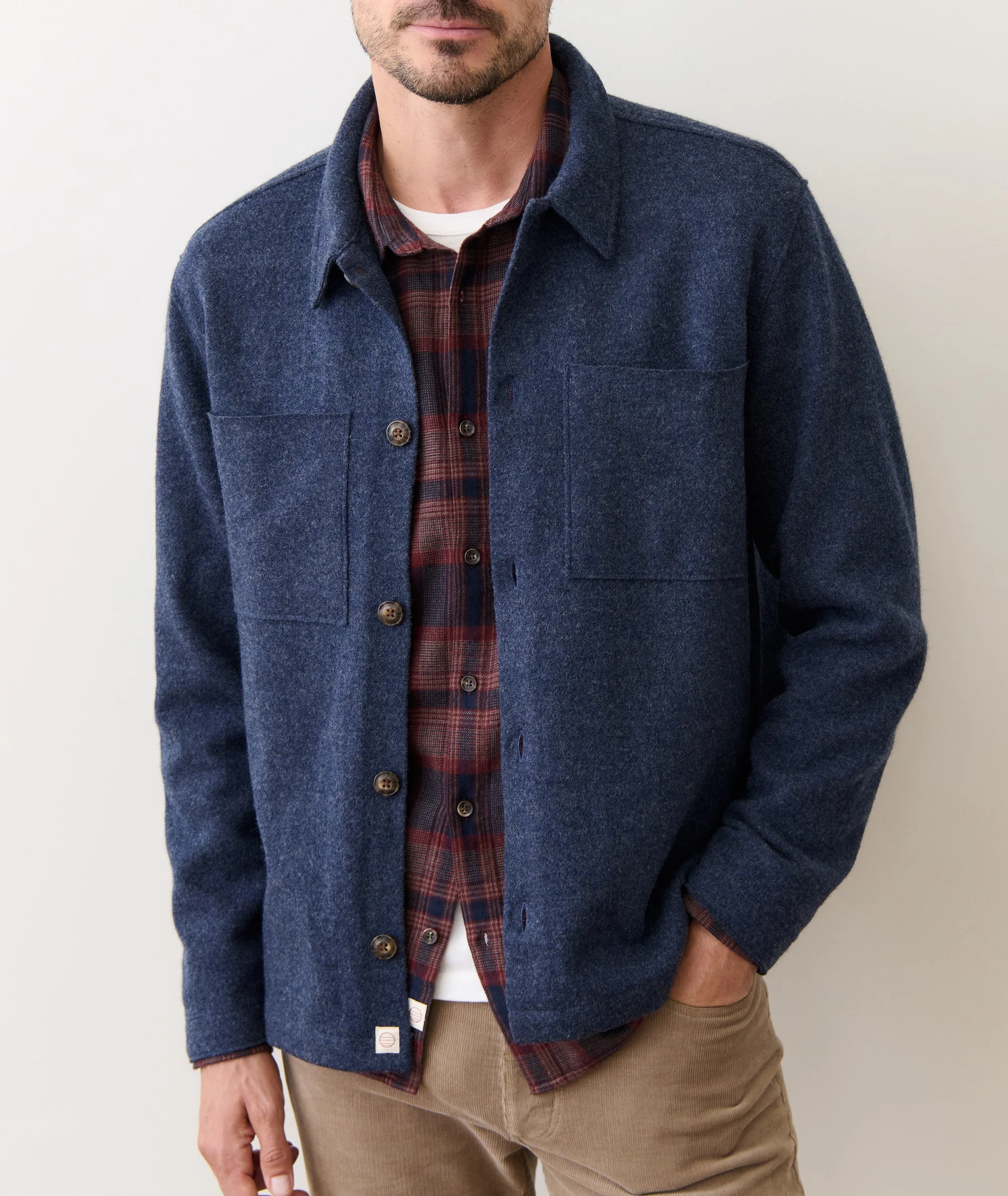 Mendocino Wool Overshirt - Image 2