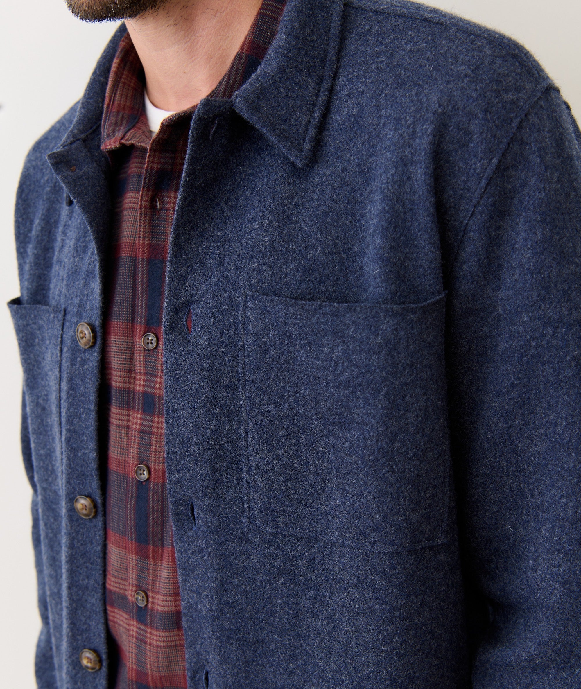 Mendocino Wool Overshirt - Image 6