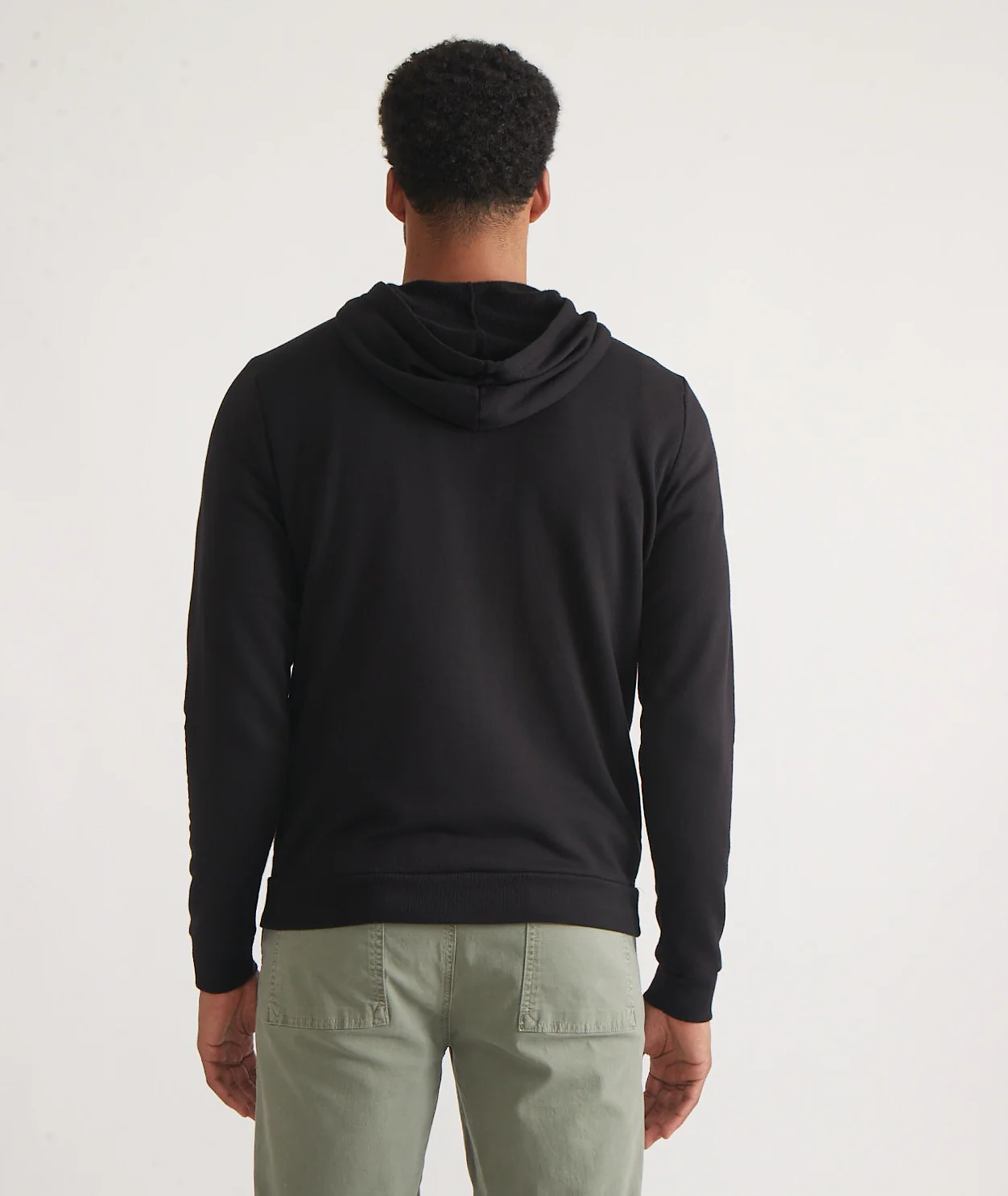 Men's Afternoon Hoodie in Black - Image 11