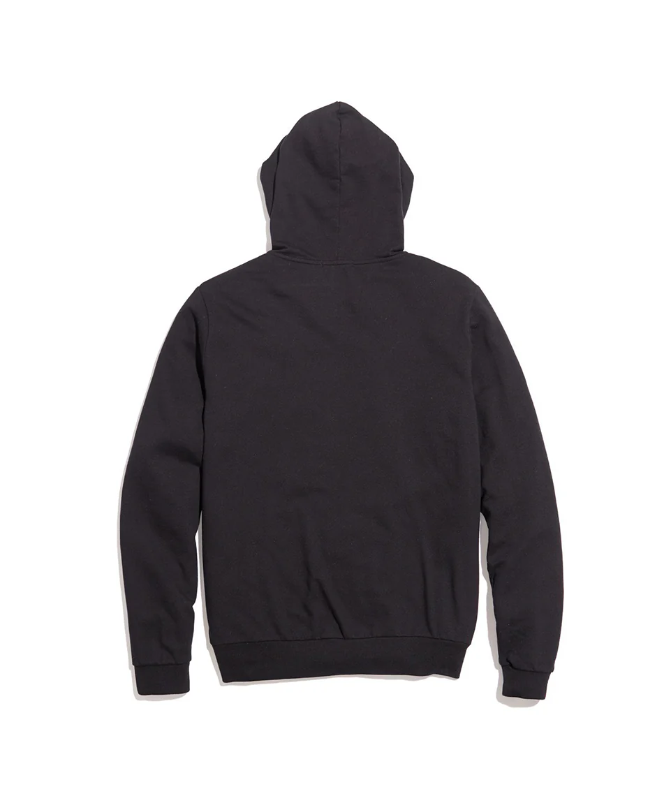 Men's Afternoon Hoodie in Black - Image 12