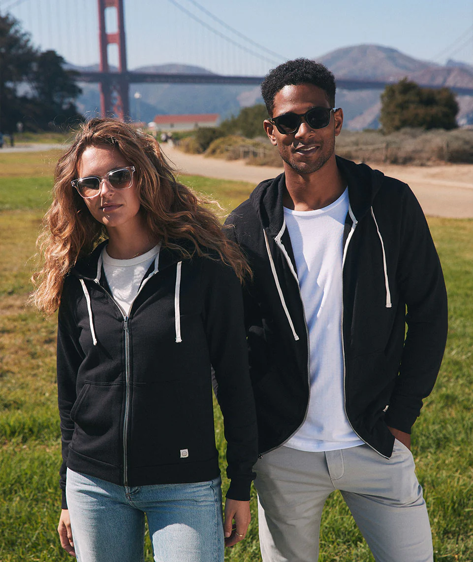 Men's Afternoon Hoodie in Black - Image 5