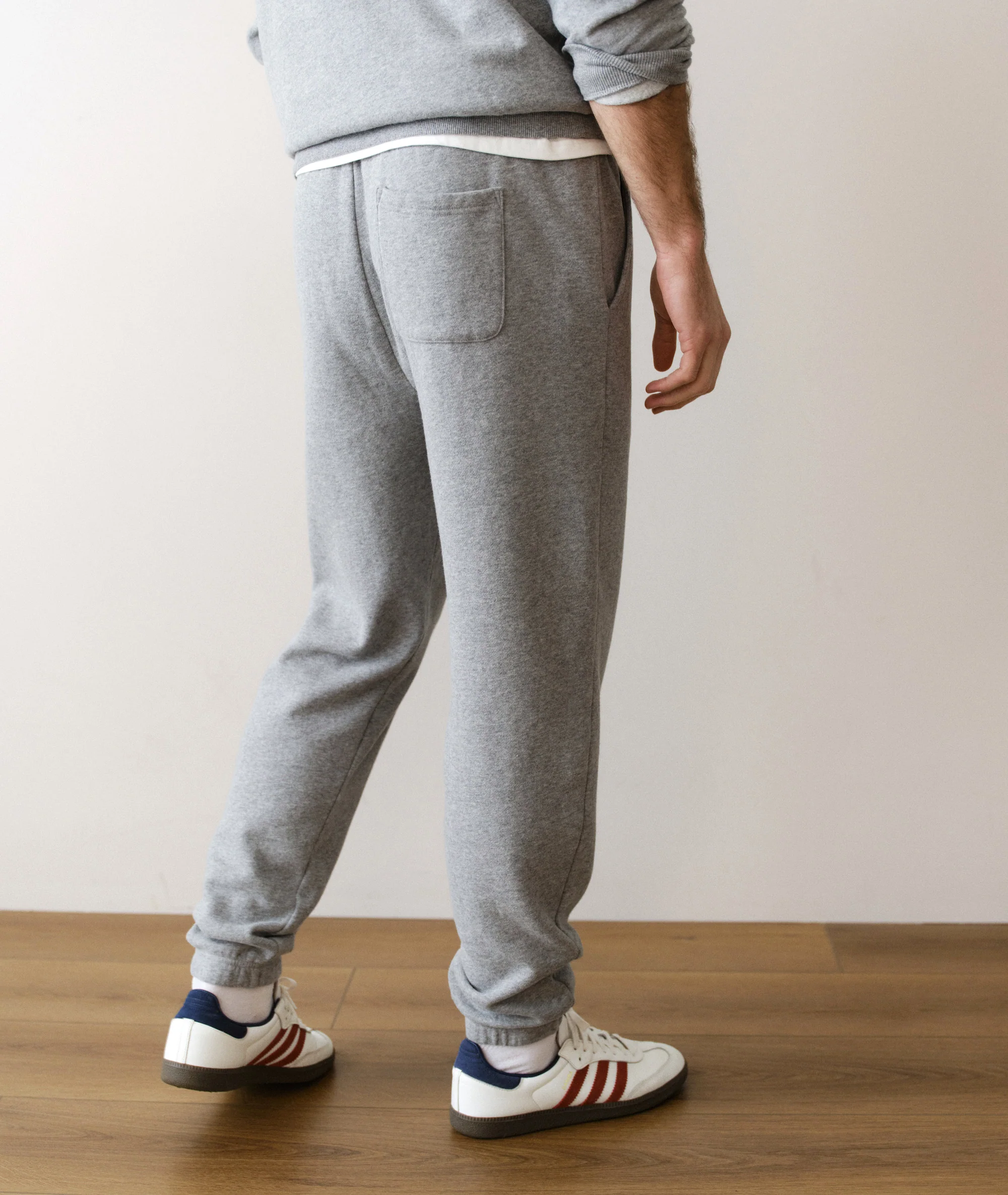 Men's Cloud 9 Fleece Sweatpant in Heather Grey - Image 5