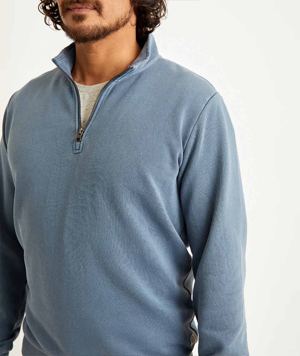 Custom Cut & Sew Ford Quarter Zip Sweatshirt - Image 2