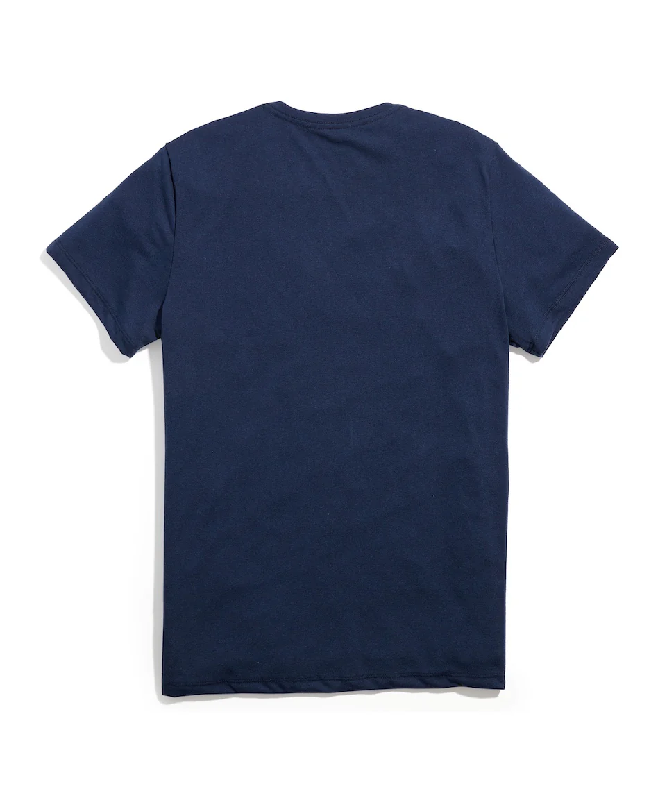 Men's Re-Spun Signature Crew in Navy - Image 3
