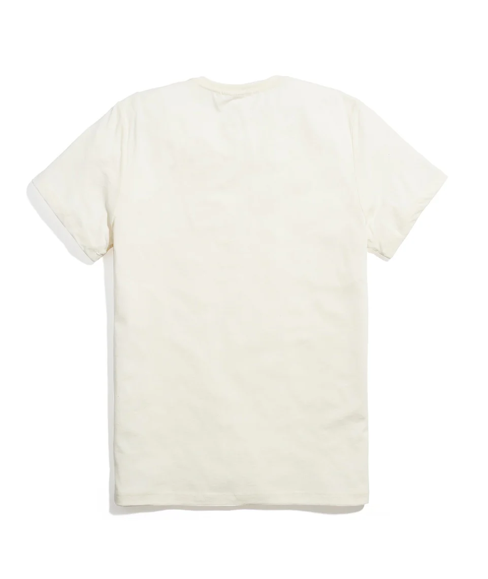 Men's Re-Spun Signature Crew in Natural - Image 3