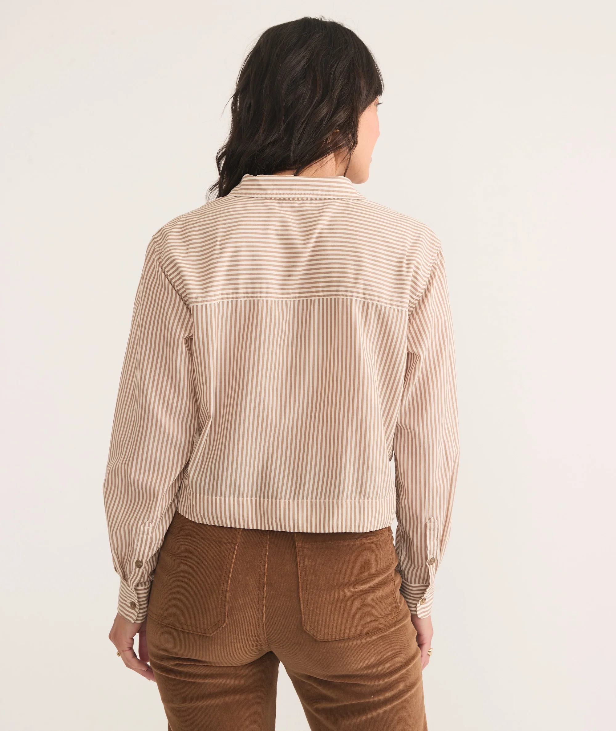 Mila Straight Hem Button Down - Image 5