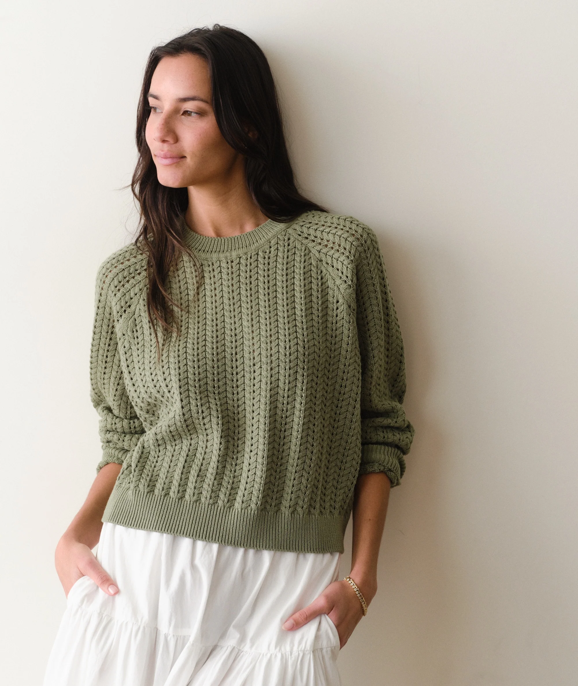 Mina Pointelle Sweater - Image 2