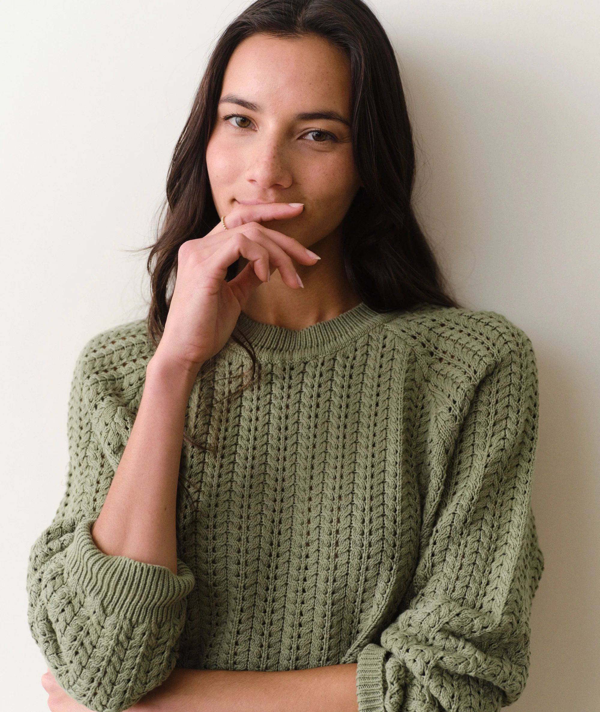 Mina Pointelle Sweater - Image 3
