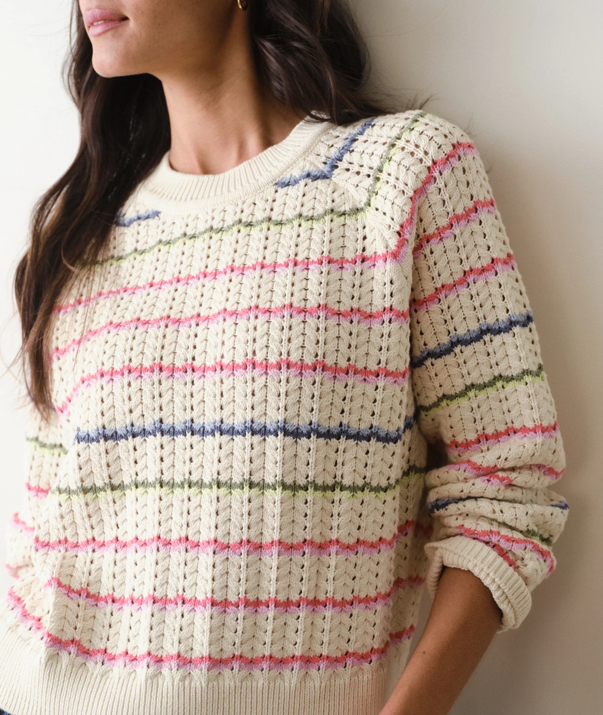 Mina Pointelle Sweater - Image 5