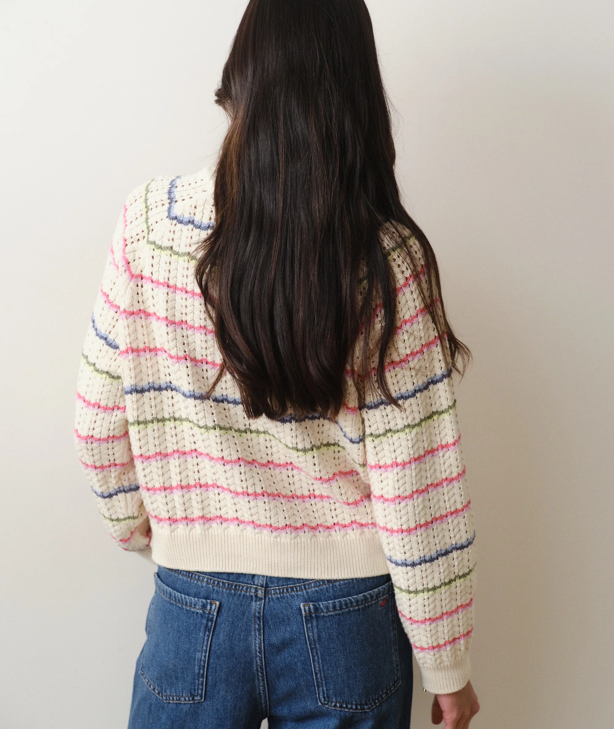 Mina Pointelle Sweater - Image 6