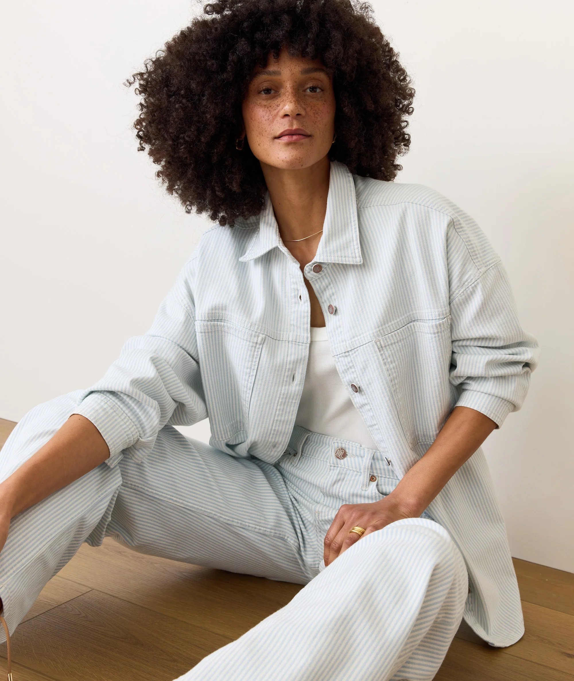 Molly Oversized Denim Shirt Jacket - Image 5