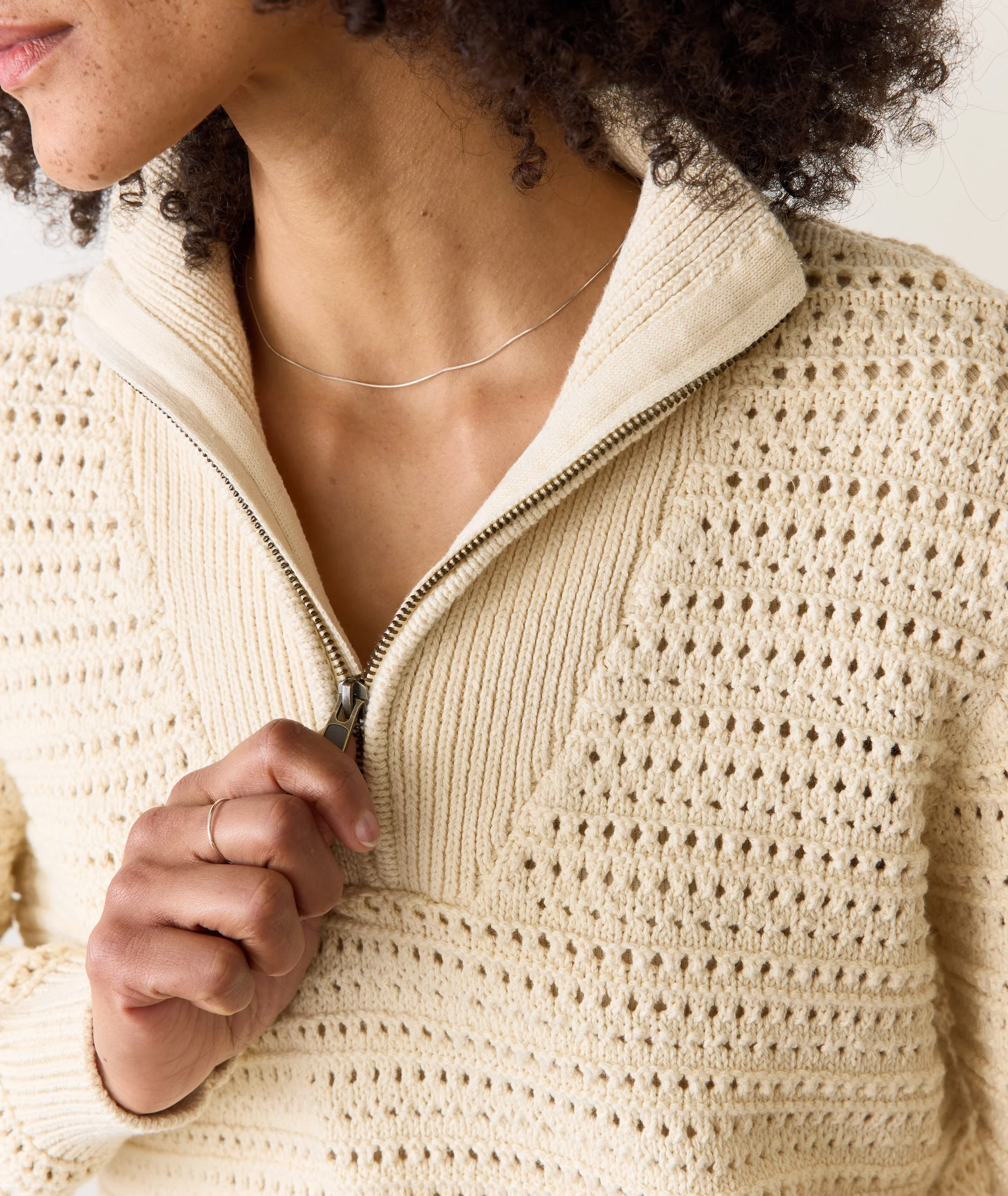Montecito Quarter Zip Sweater - Image 3