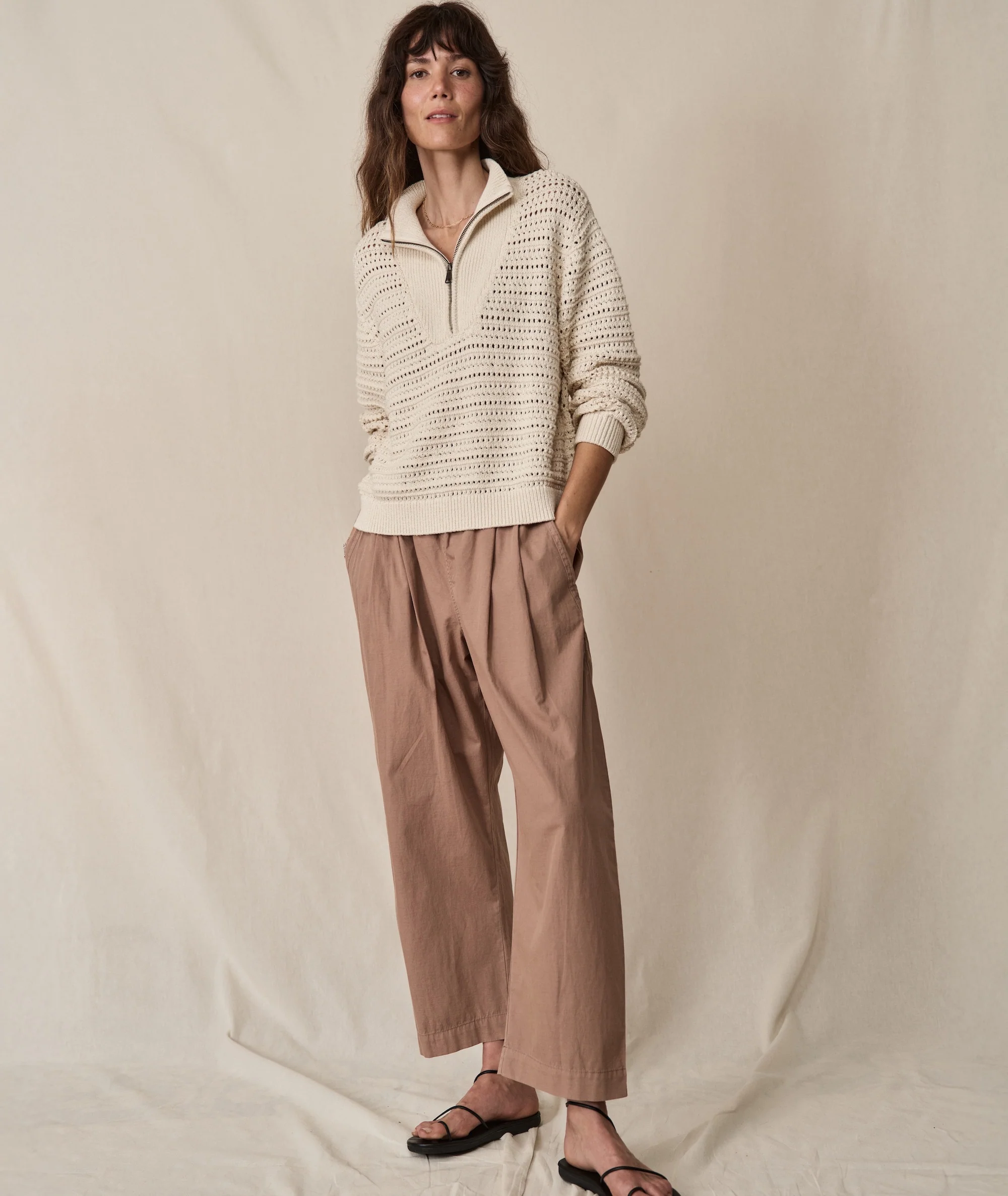 Montecito Quarter Zip Sweater - Image 6