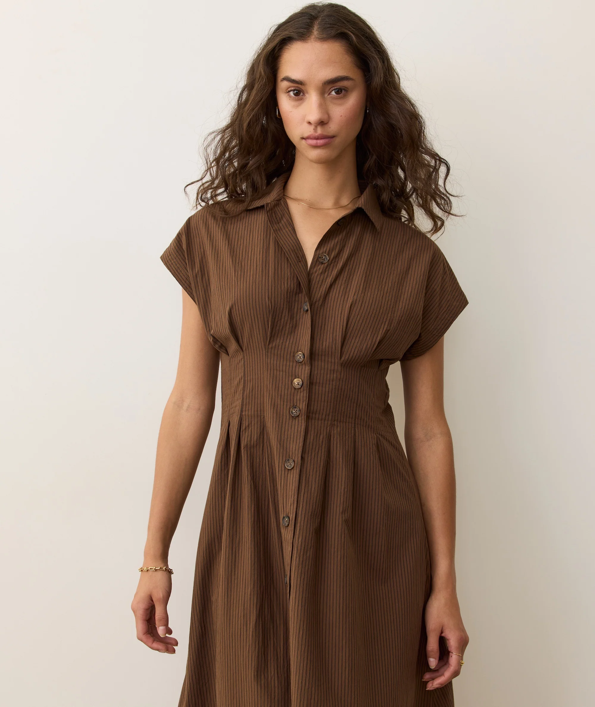 Arden Midi Shirt Dress - Image 6