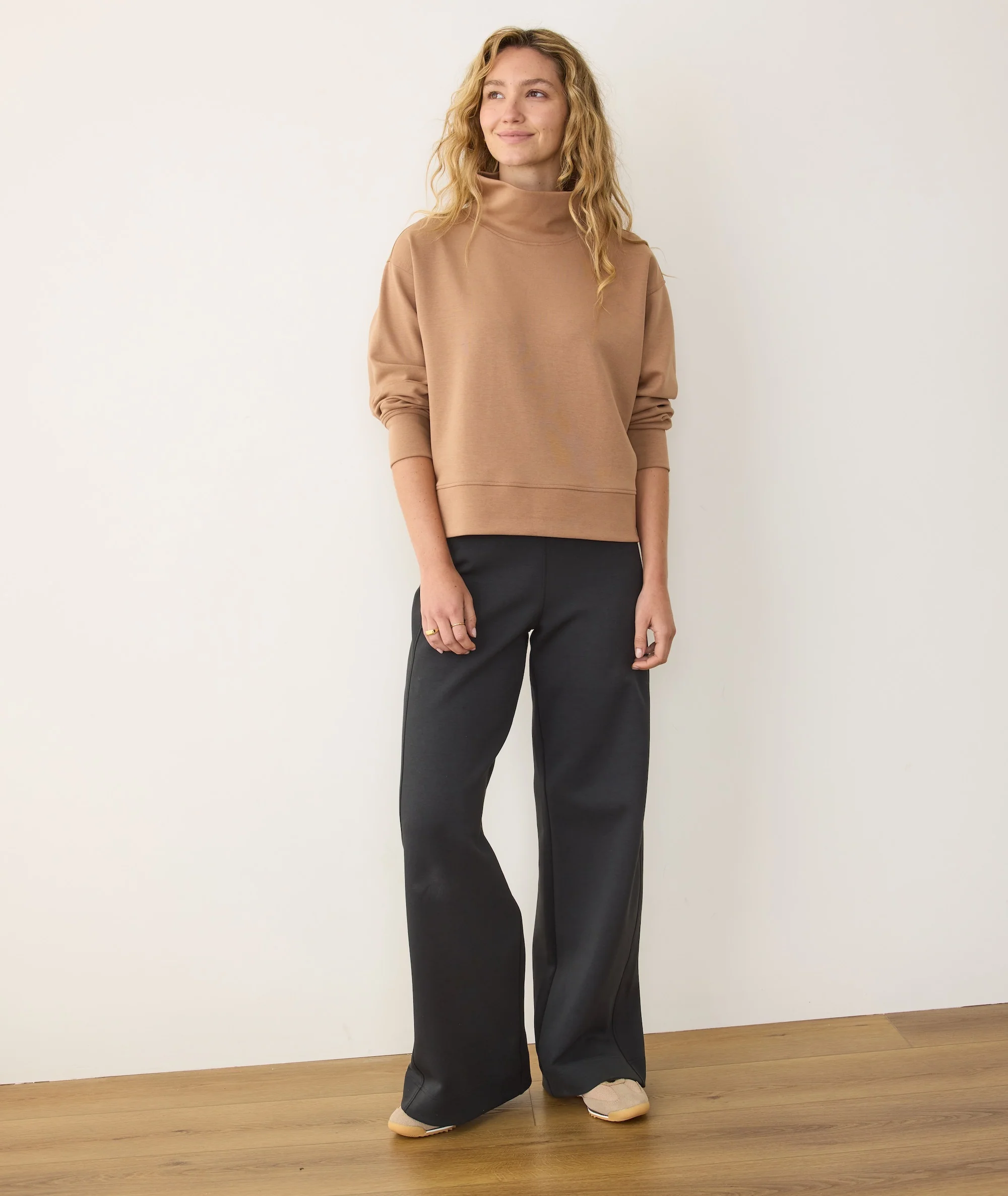 Nova Mock Neck Sweatshirt - Image 7