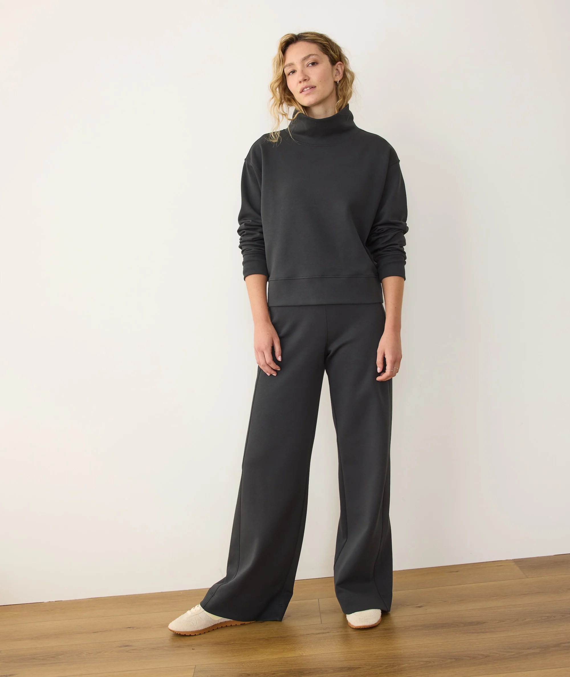Nova Mock Neck Sweatshirt - Image 7
