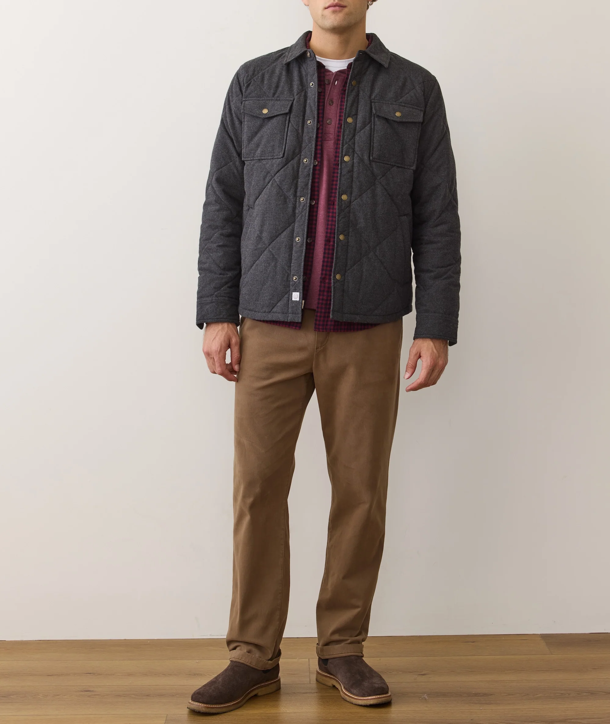 Olin Quilted Overshirt - Image 7
