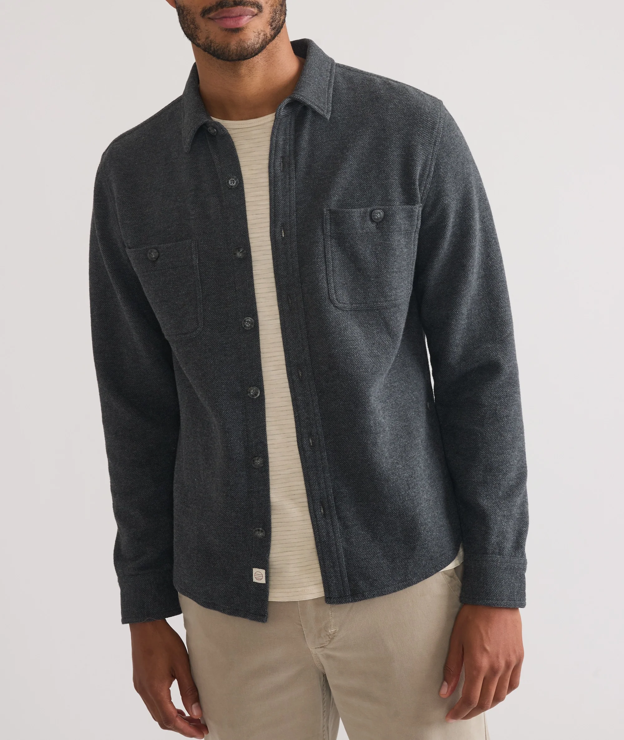 Pacifica Stretch Twill Overshirt - Image 3